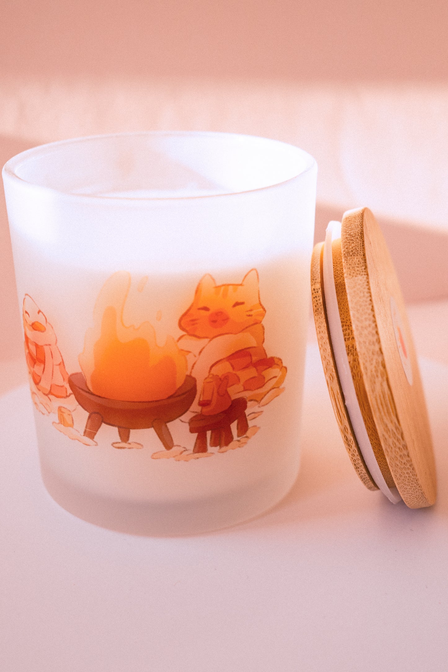 Bougie - Feu de camps hivernal