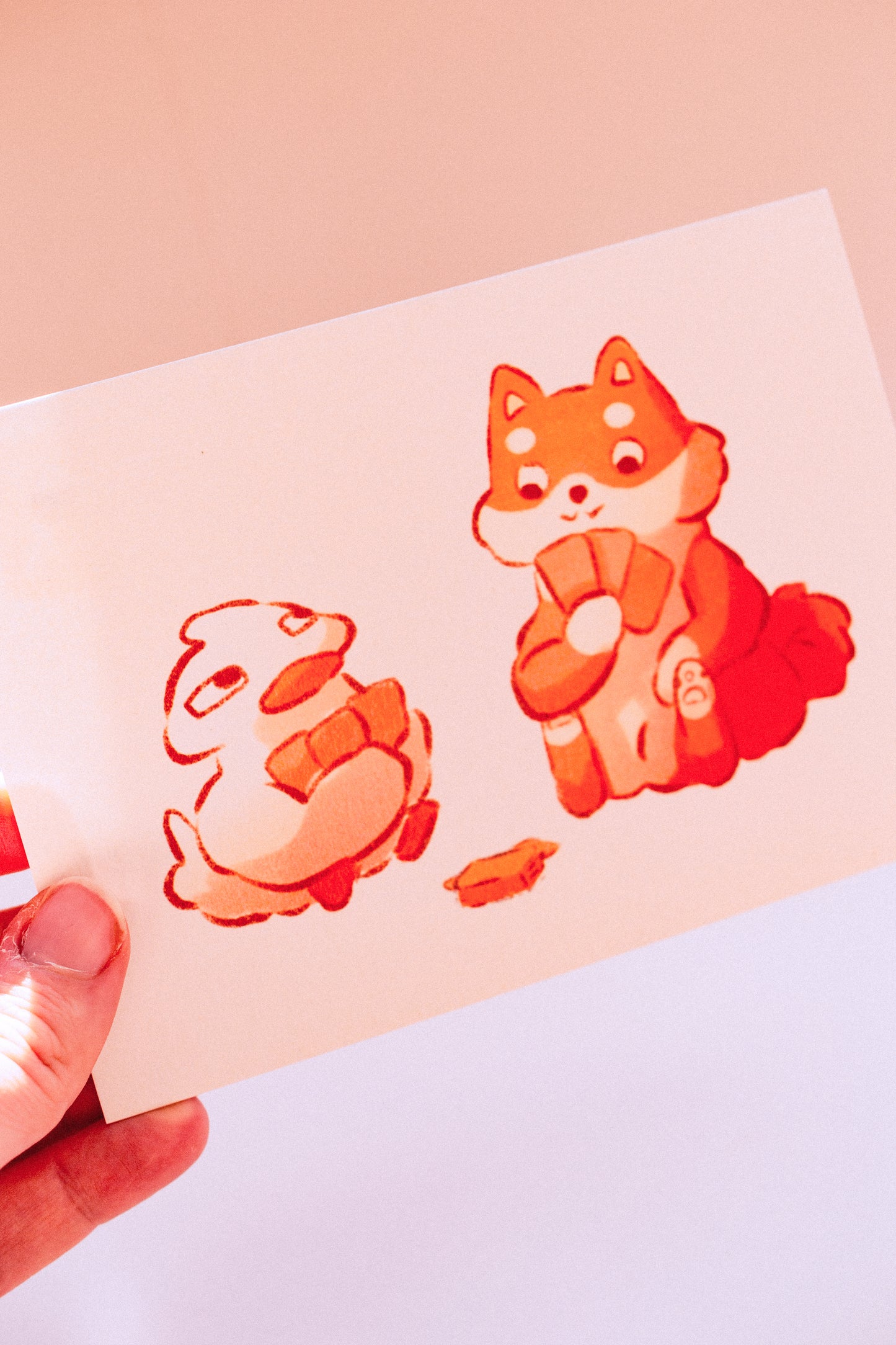 Mini prints - Duck in the bag