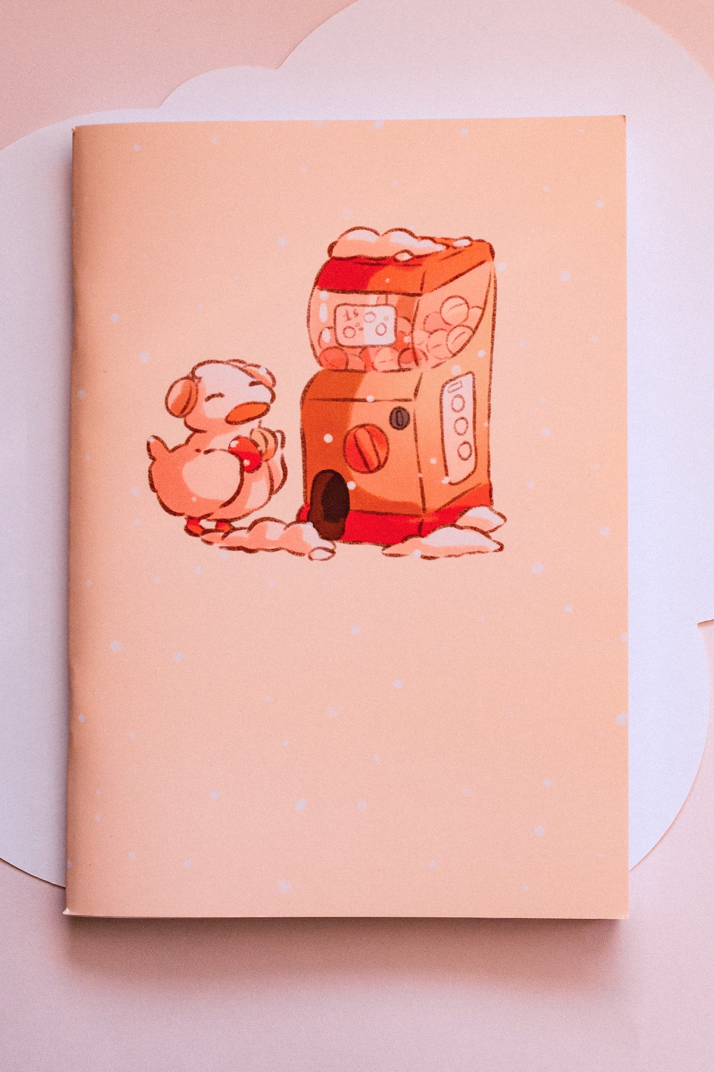 Notebook - duck in the rain