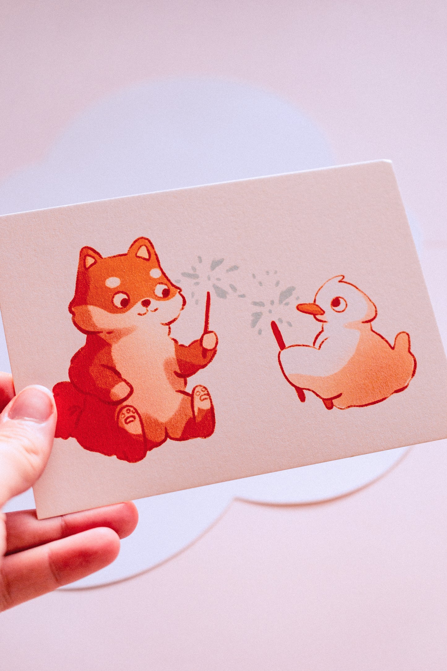Mini prints - Duck in the bag