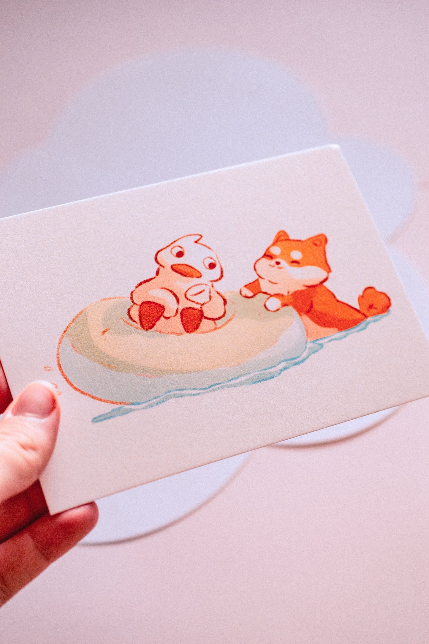 Mini prints - Duck in the bag