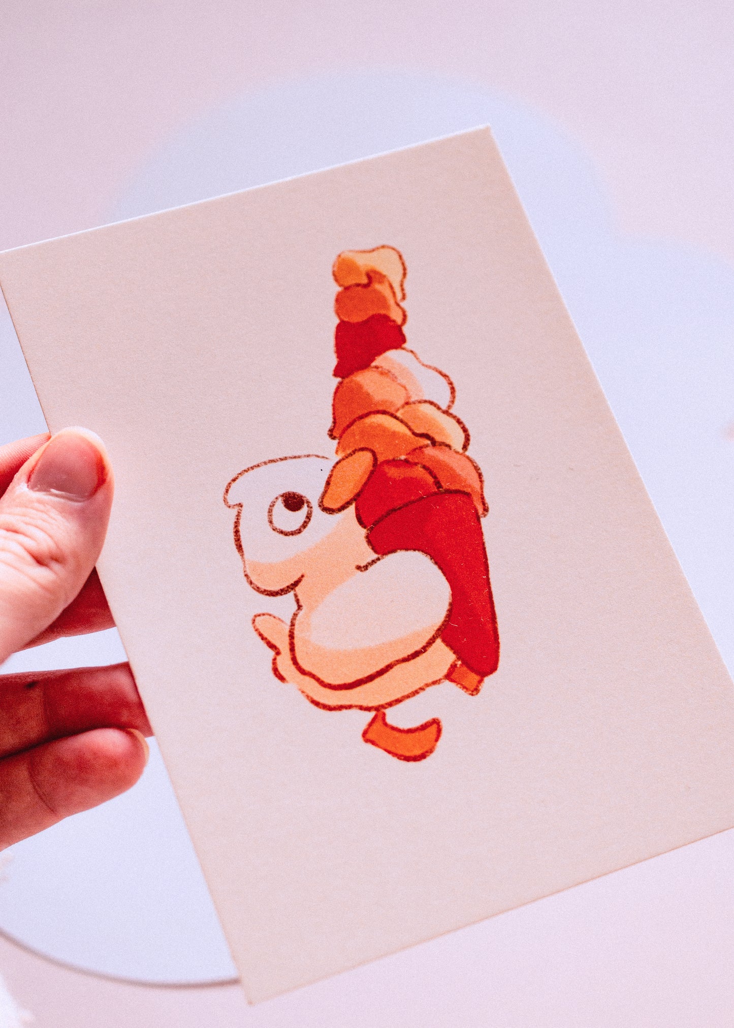 Mini prints - Duck in the bag