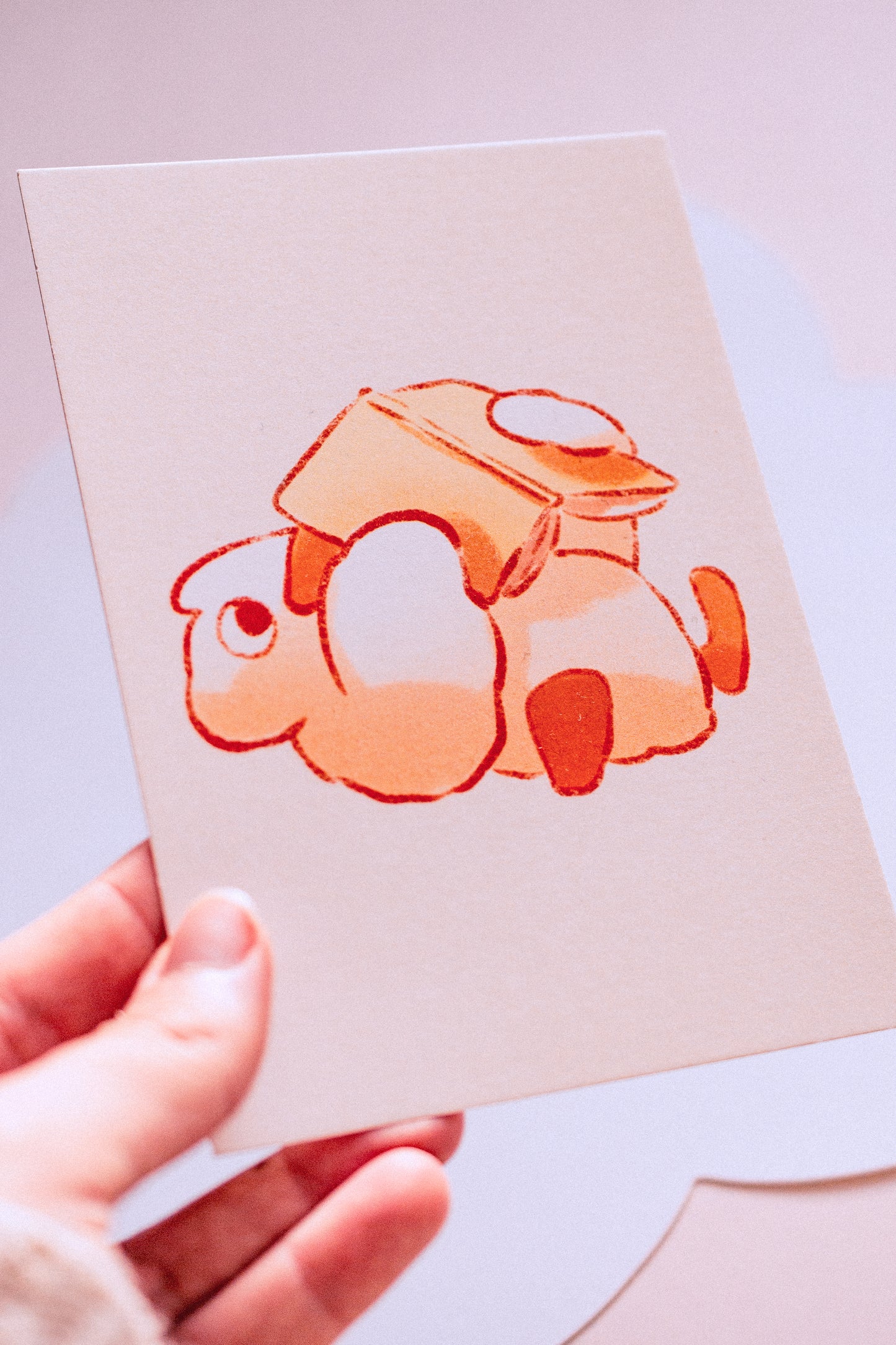 Mini prints - Duck in the bag