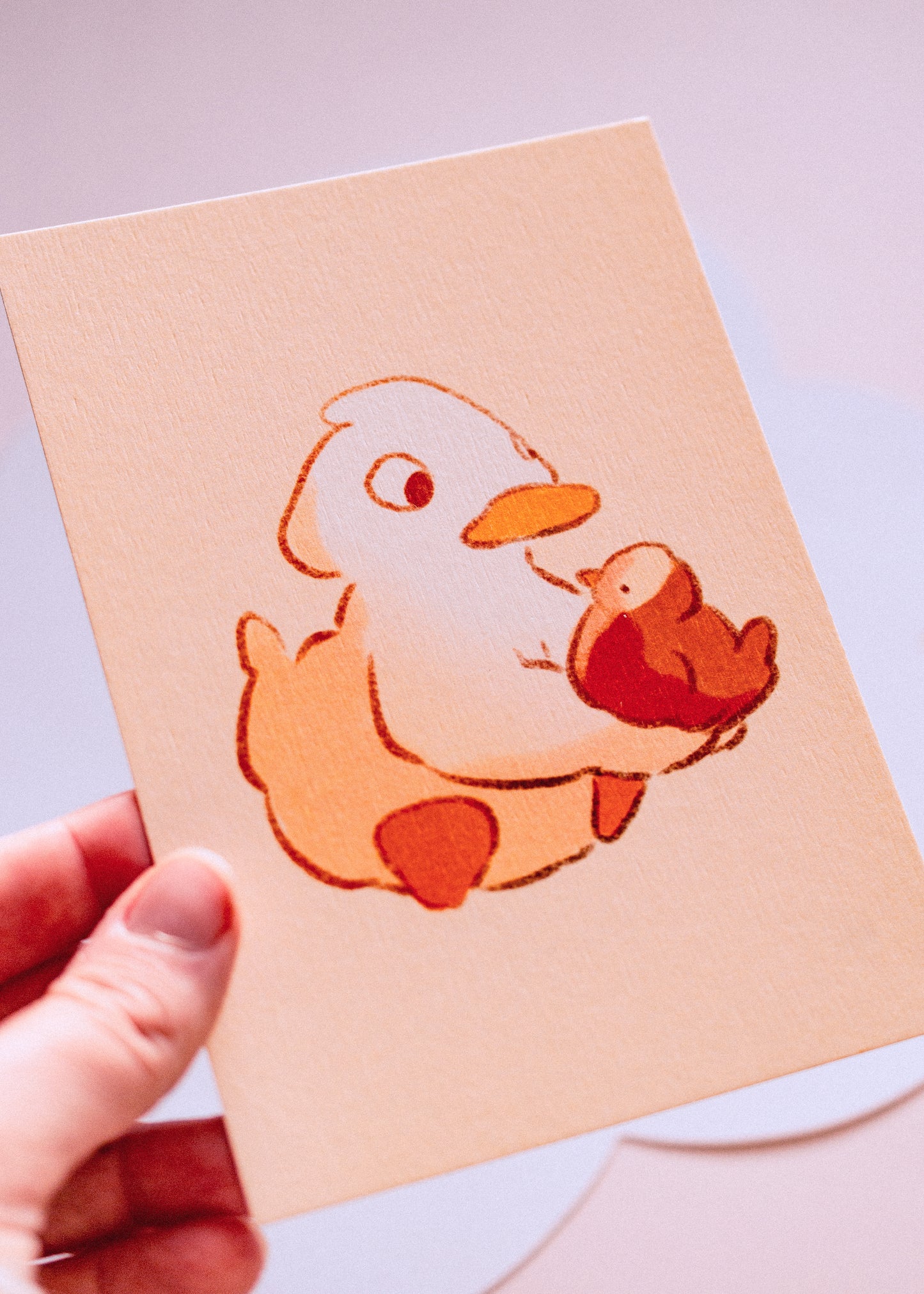 Mini prints - Duck in the bag