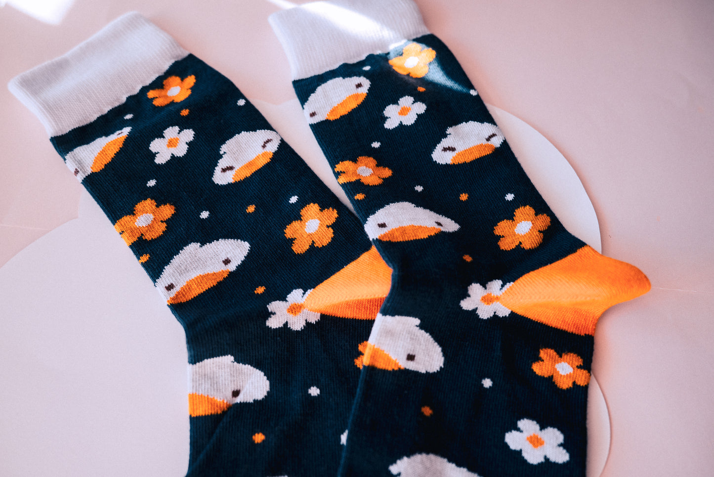 Chaussettes - Magret bleu marine