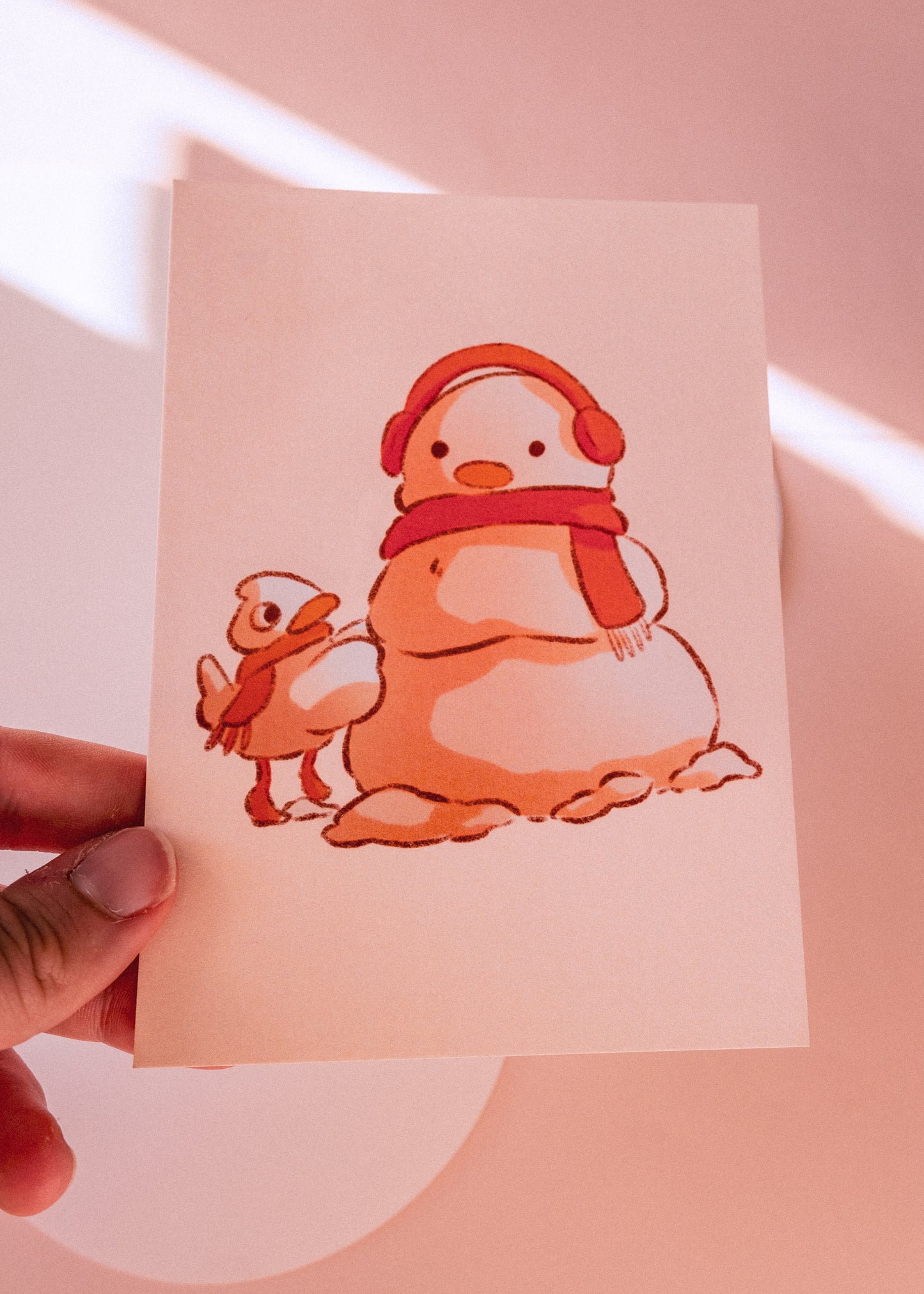 Mini prints - Duck in the bag