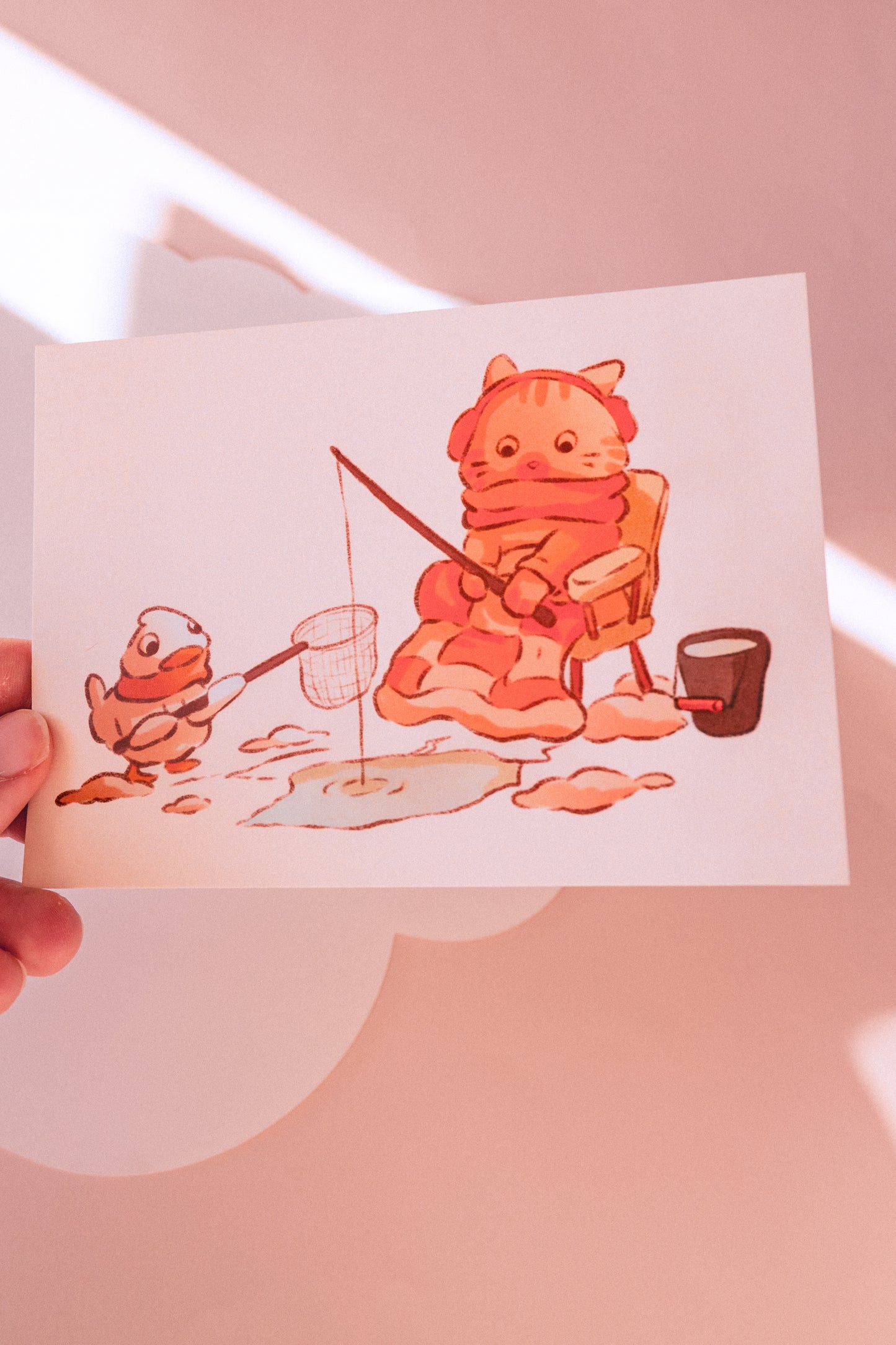 Mini prints - Duck in the bag