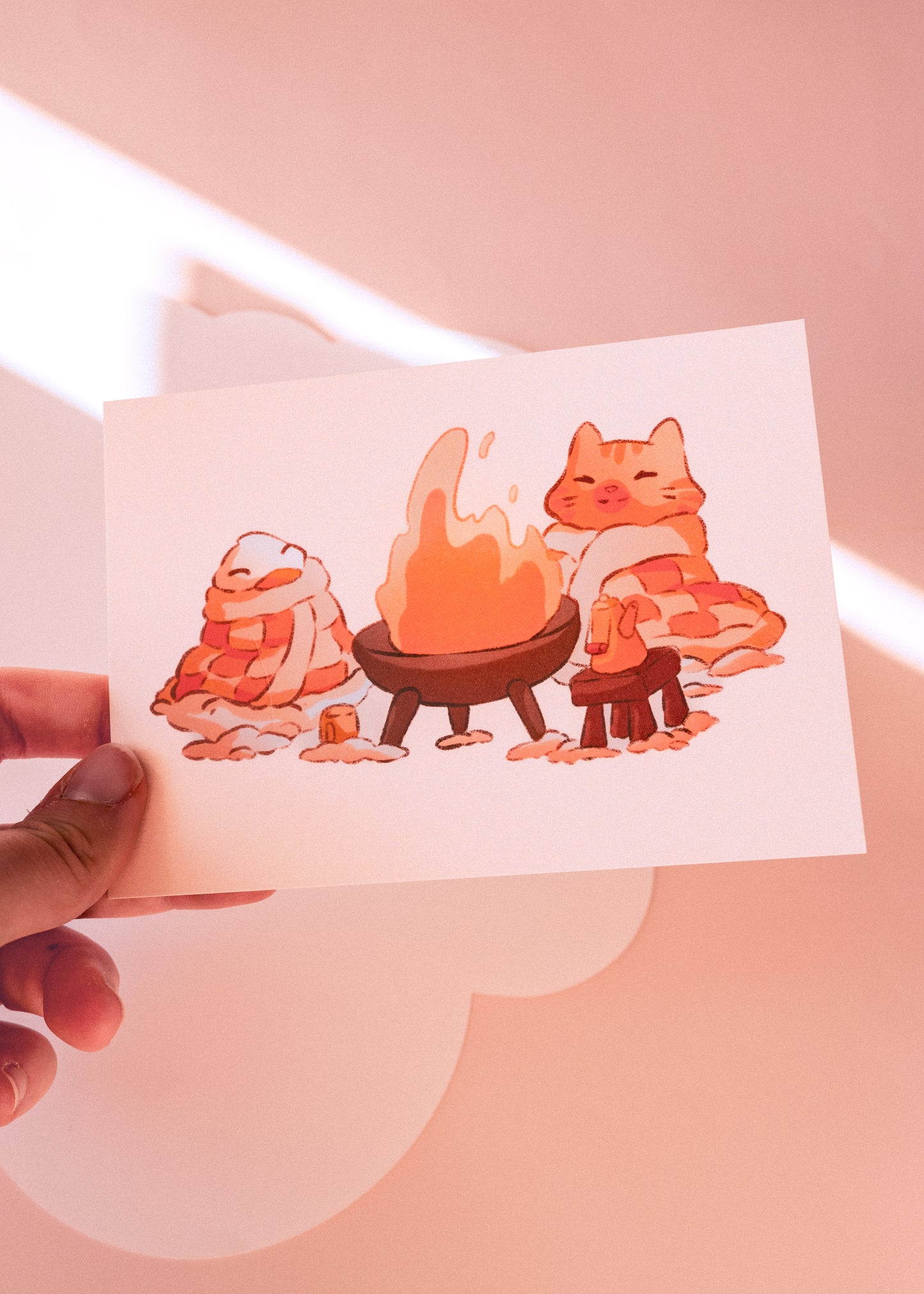 Minis prints - Feu hivernal