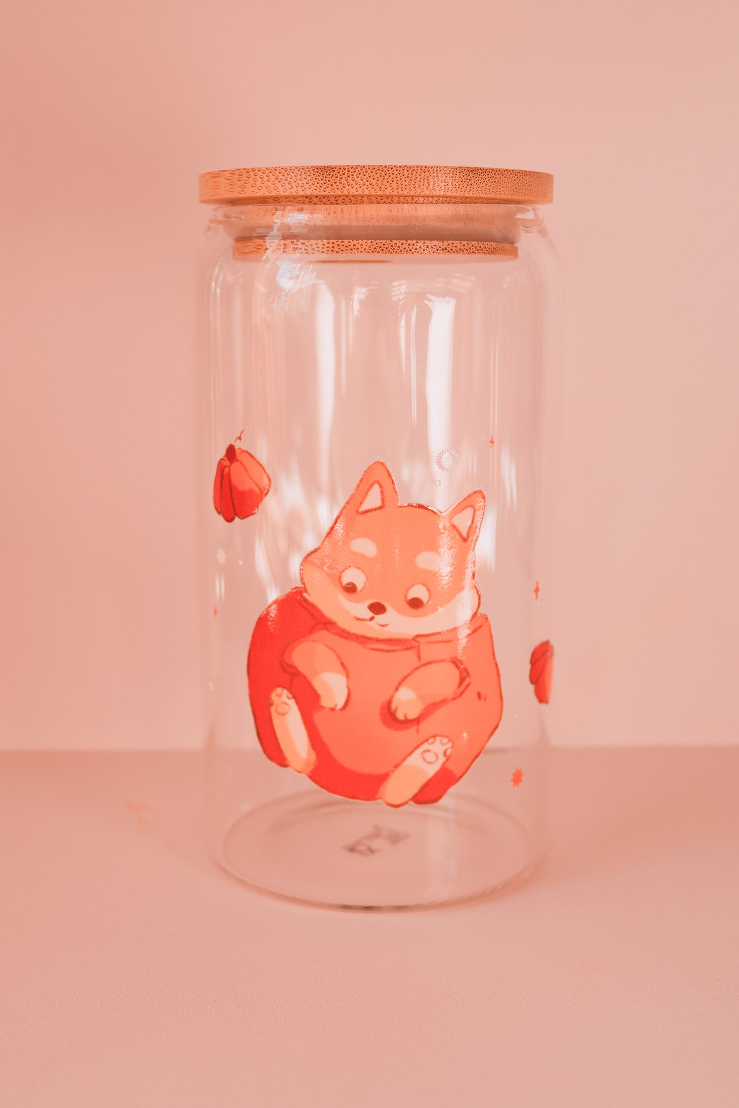 Verre - Shiba citrouille