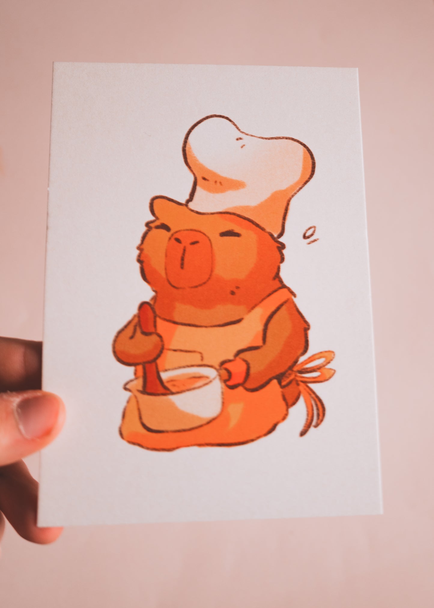 Minis prints - Capibara cuisine