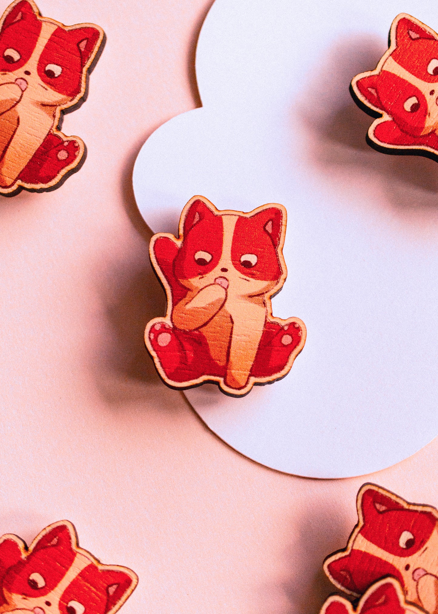 Magnet en lot - petits chats