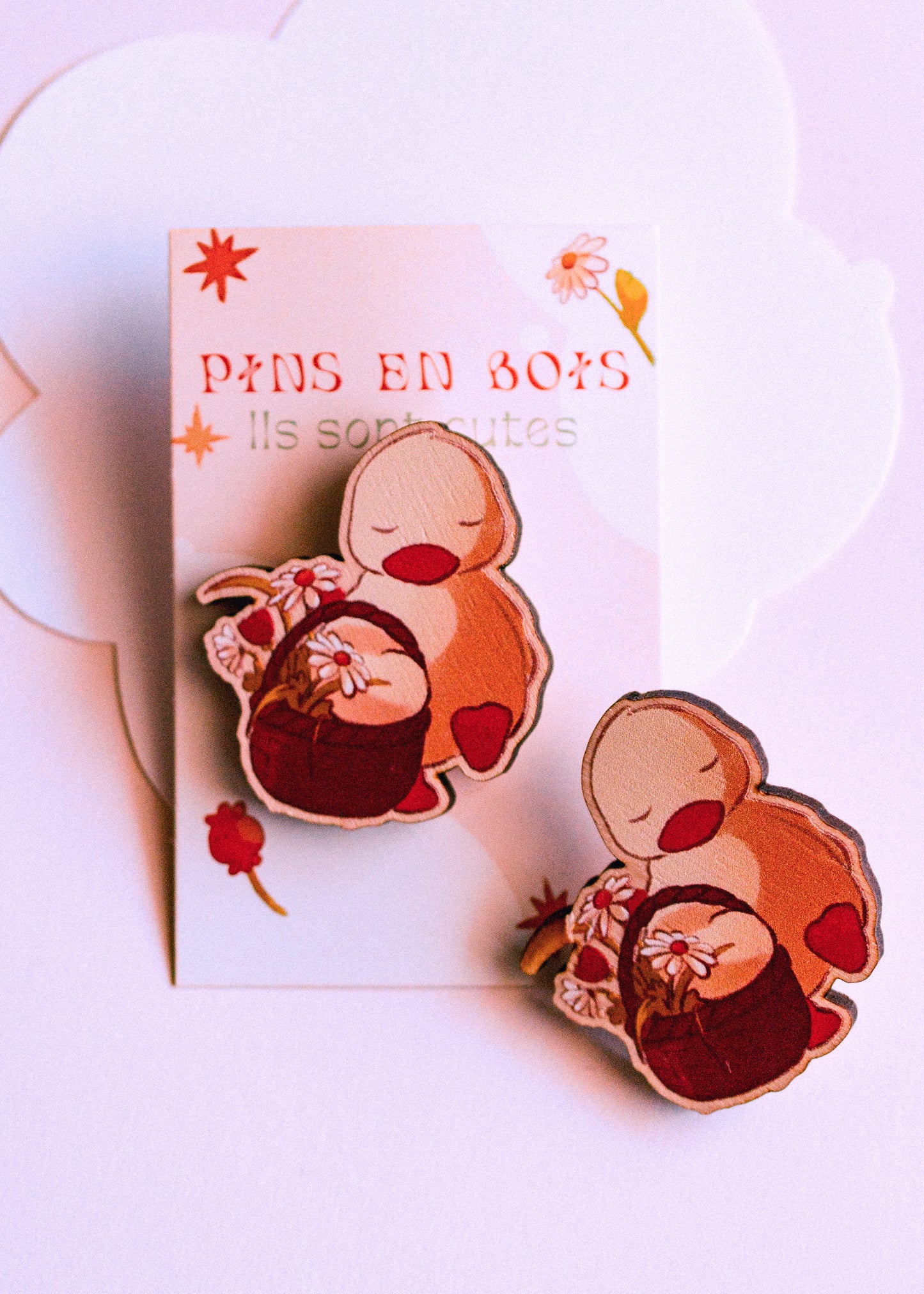Wooden pins - Shiba