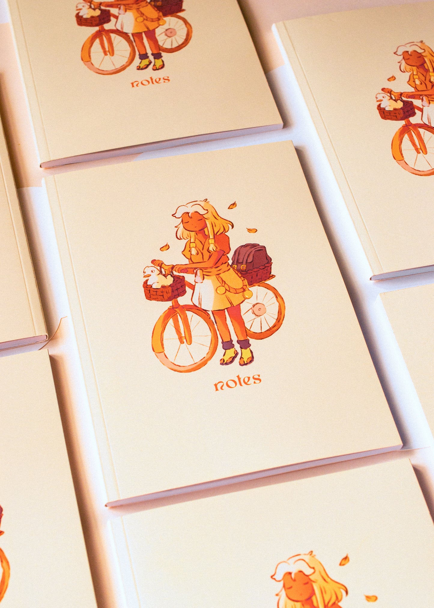 Notebook - autumn cycling