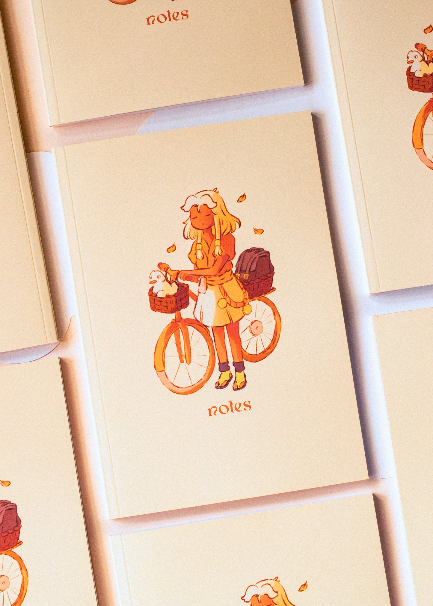 Notebook - autumn cycling
