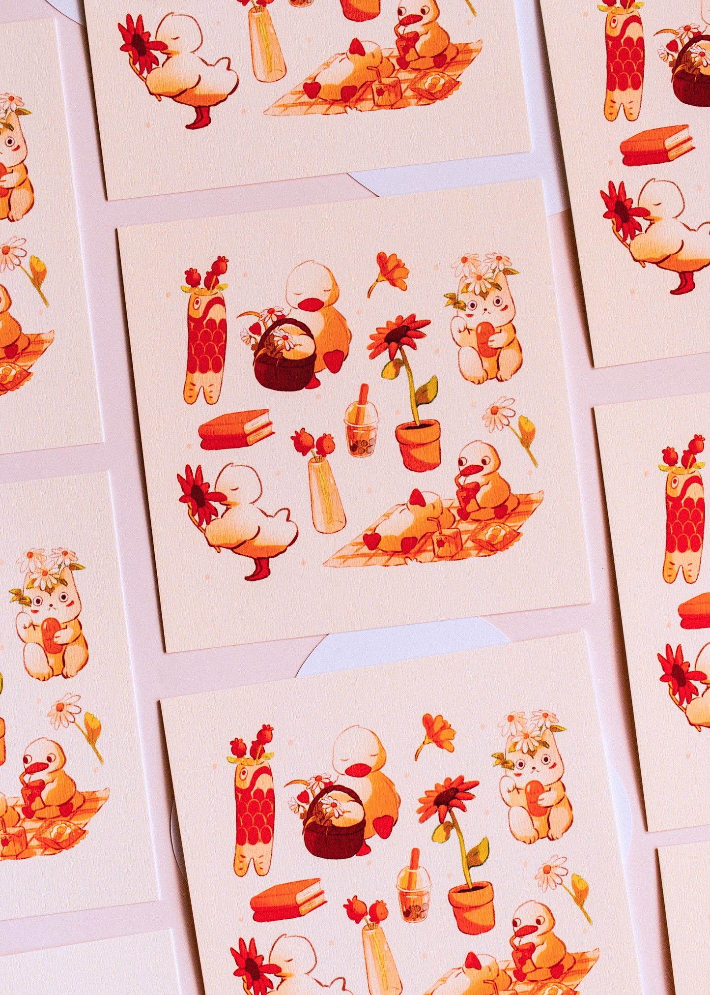 Print - Spring Ducks