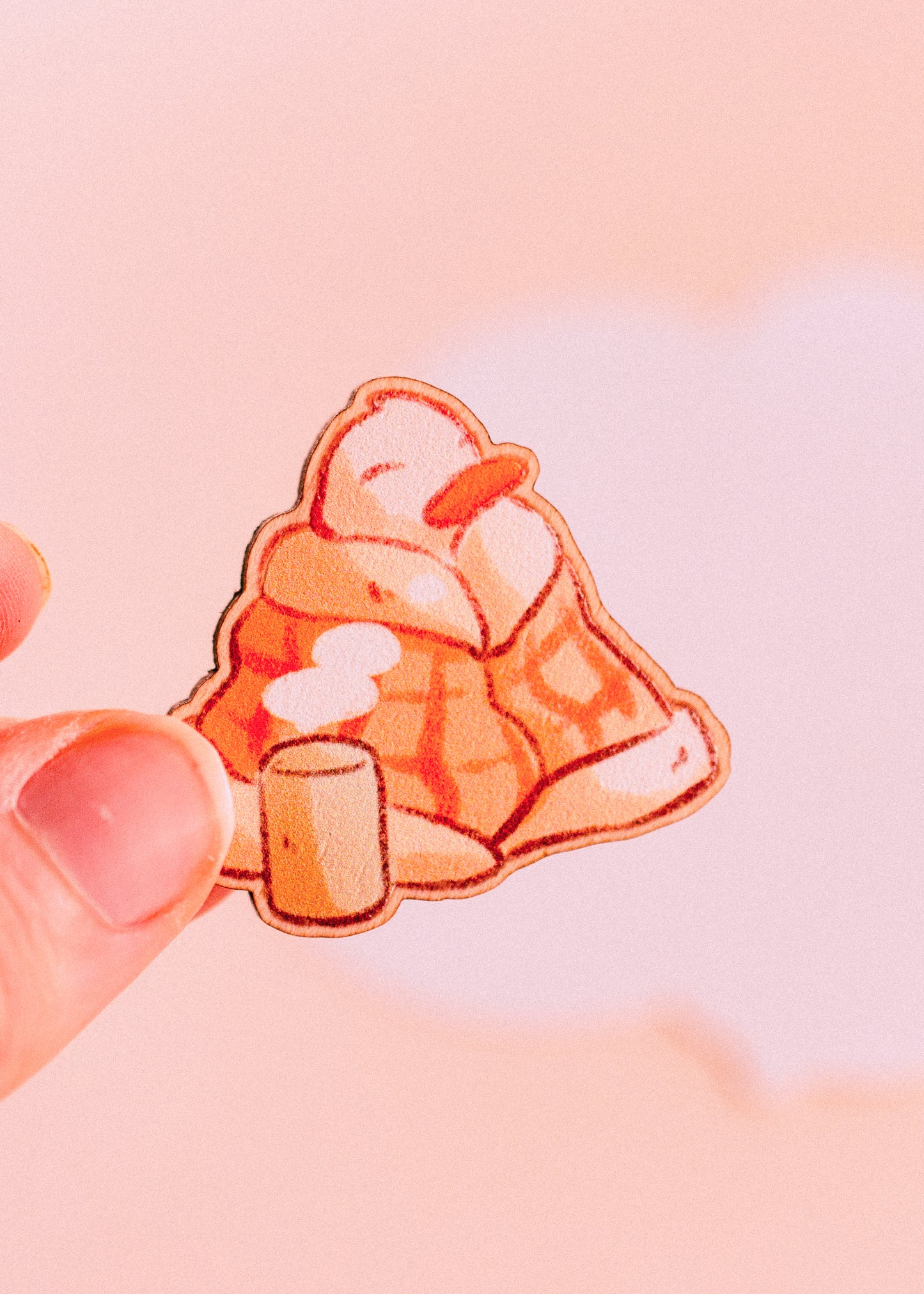Magnet - Plaid duck