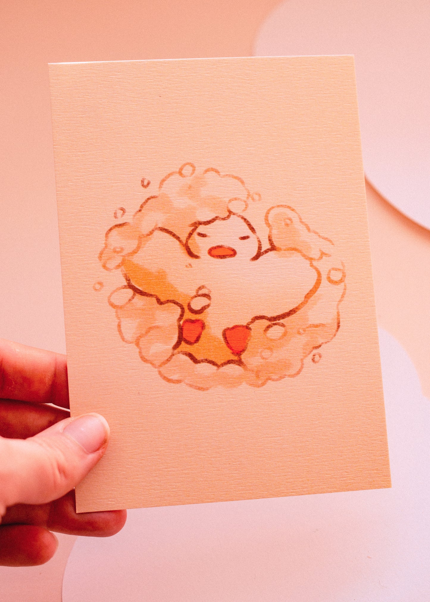 Minis prints - Canard dans la neige
