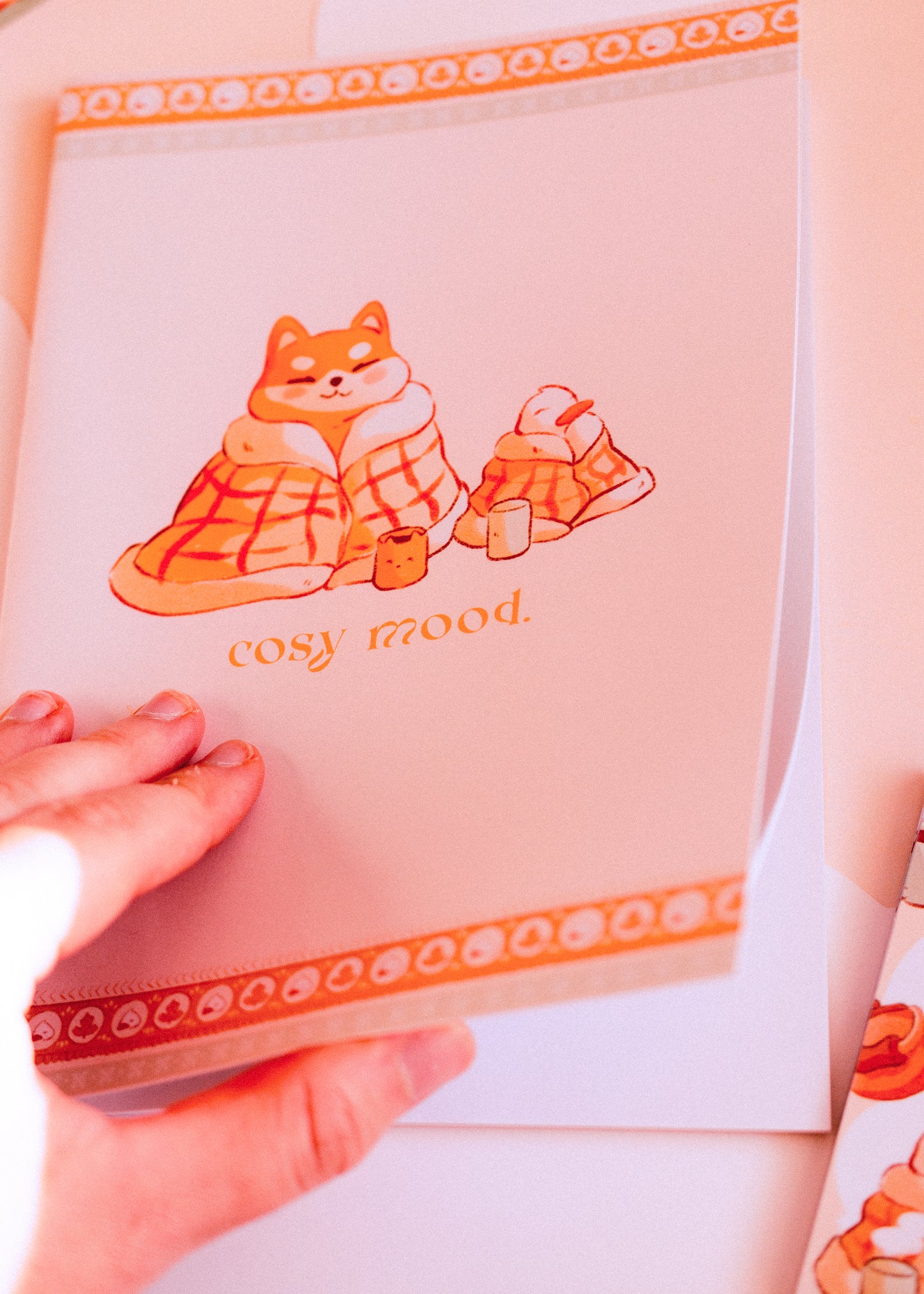 Notebook - Under the cozy mood plaid