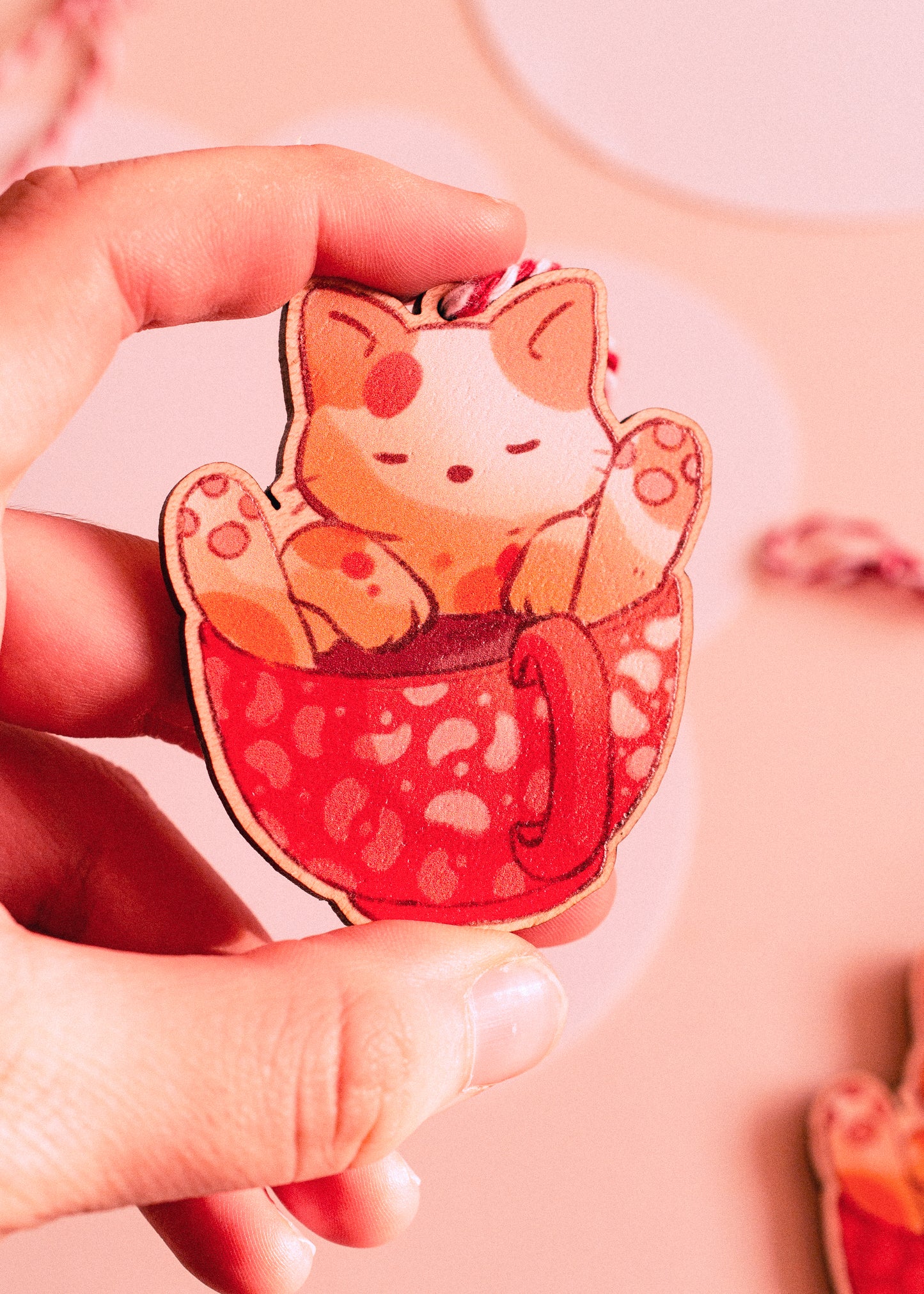 Ornament - Cat in the Cup