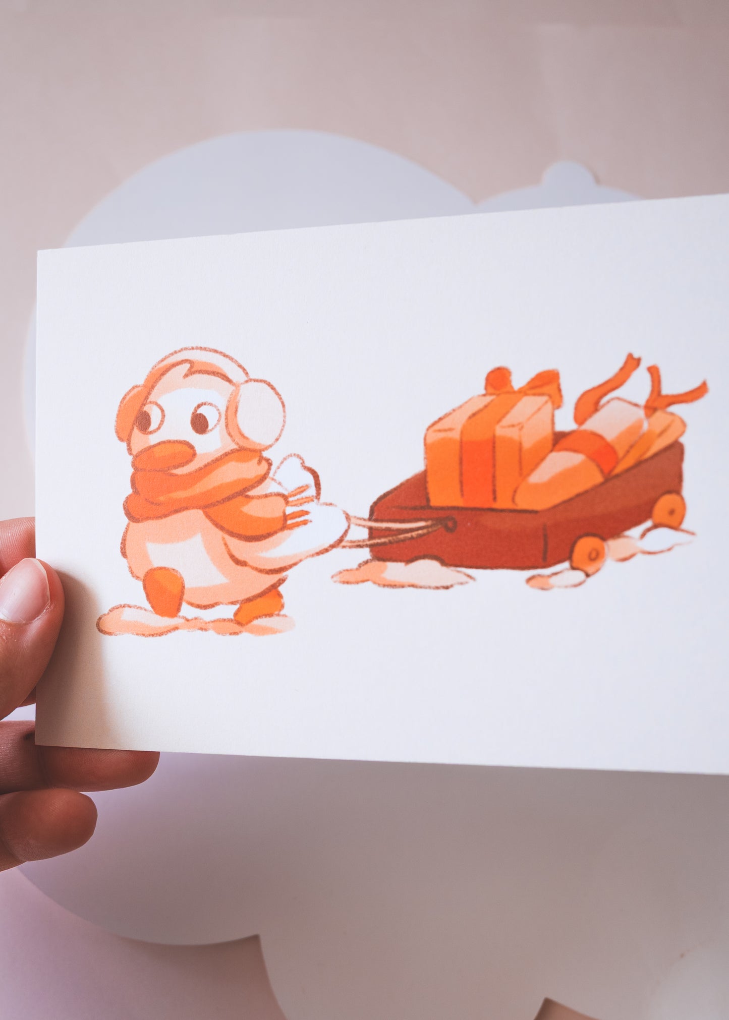 Minis prints - Traineau