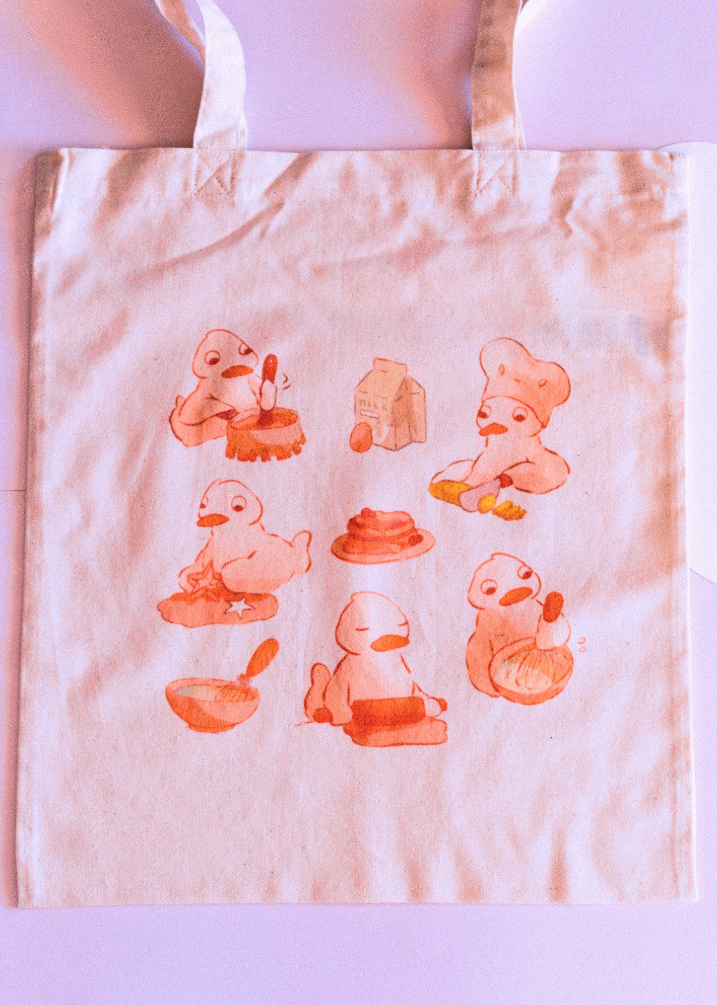 Color tote bag - The cat pub