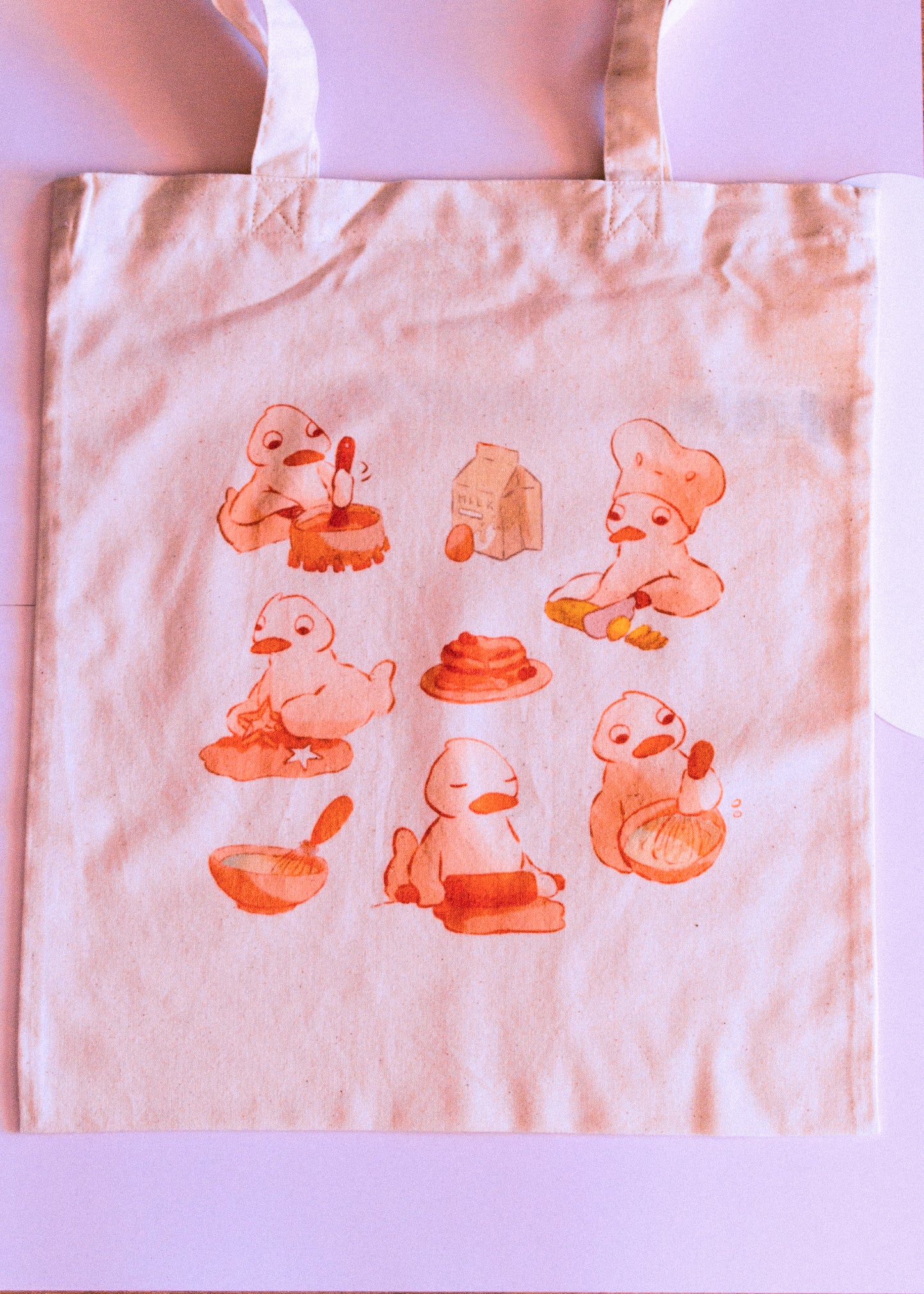 Color tote bag - The cat pub