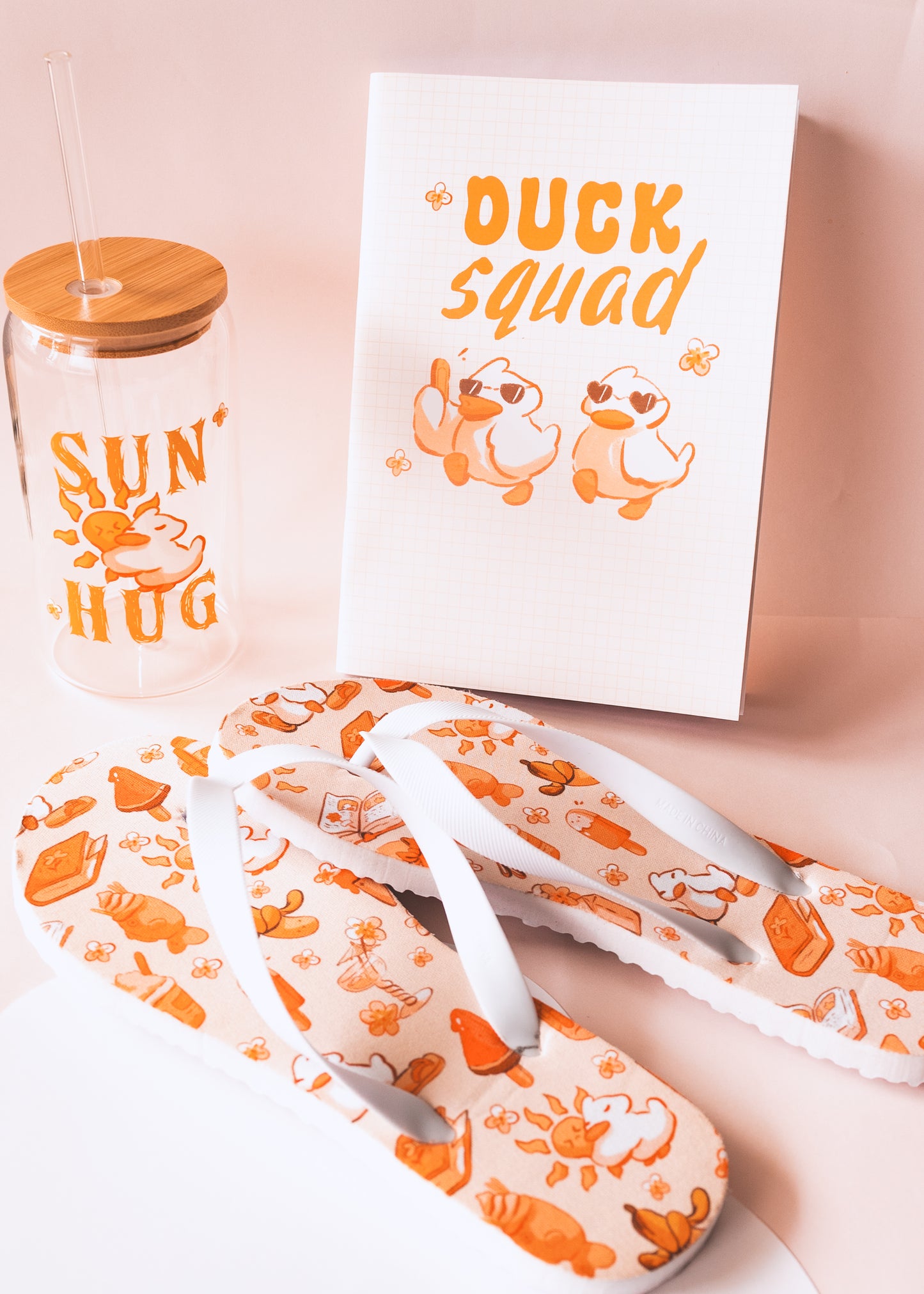 Notebook - duck in the rain