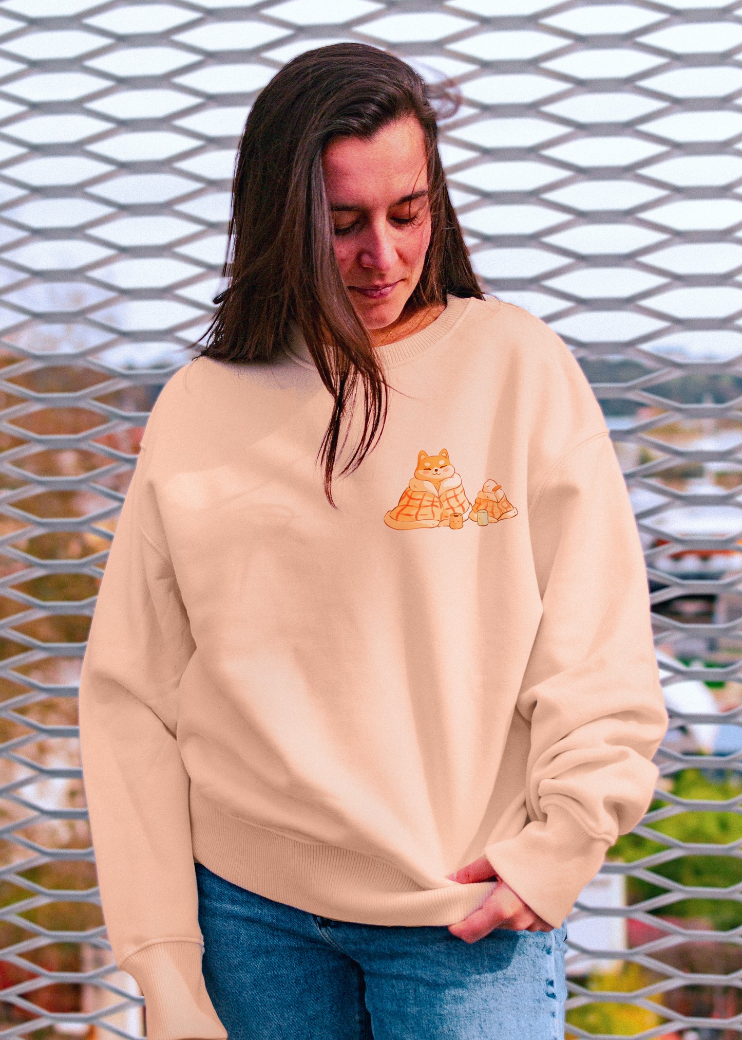 UNISEX sweatshirt - Warm under the blanket