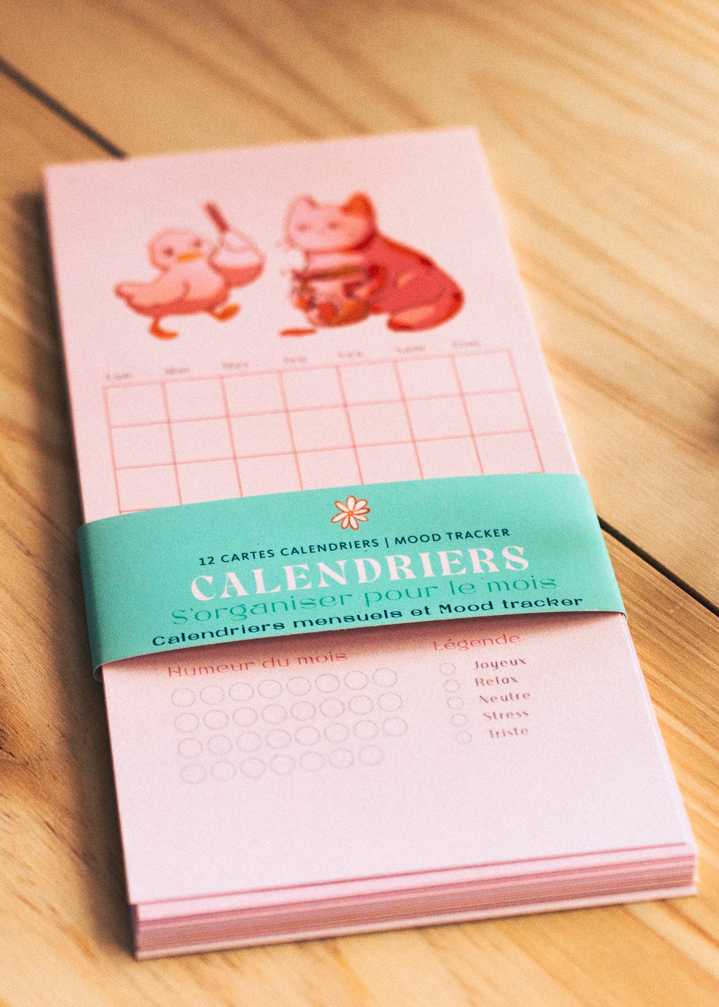 Calendar cards