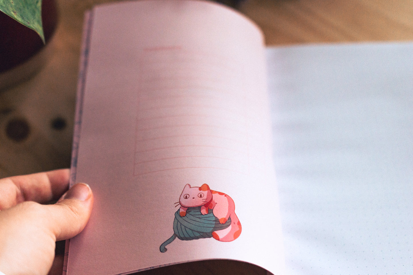 Notebook - Duck and cat in Japan