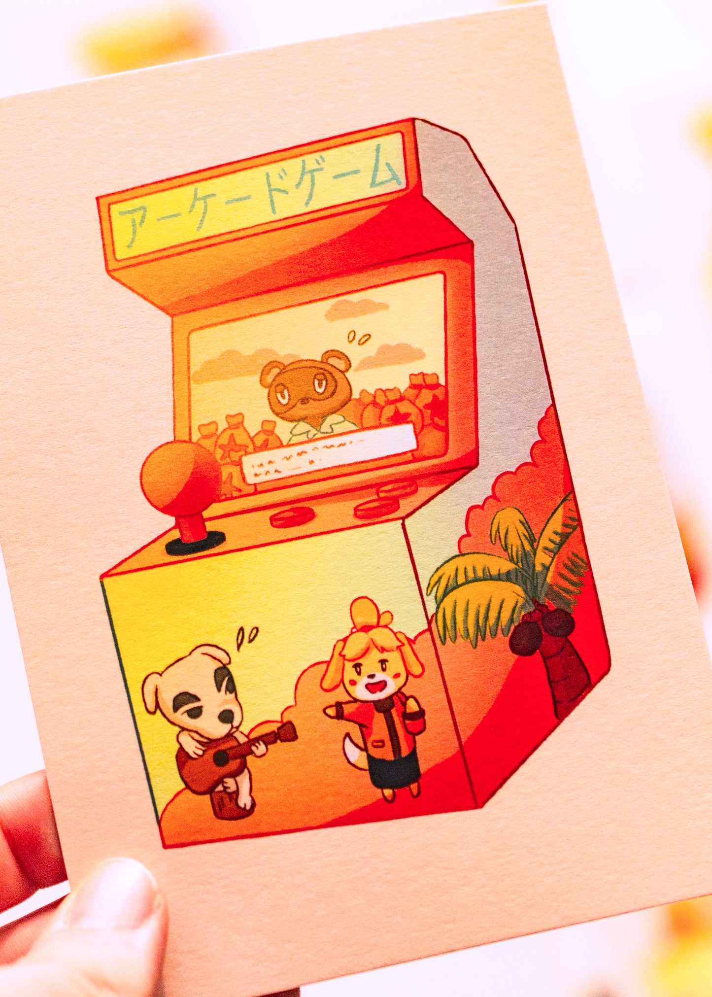 Minis prints - Animal crossing arcade machine