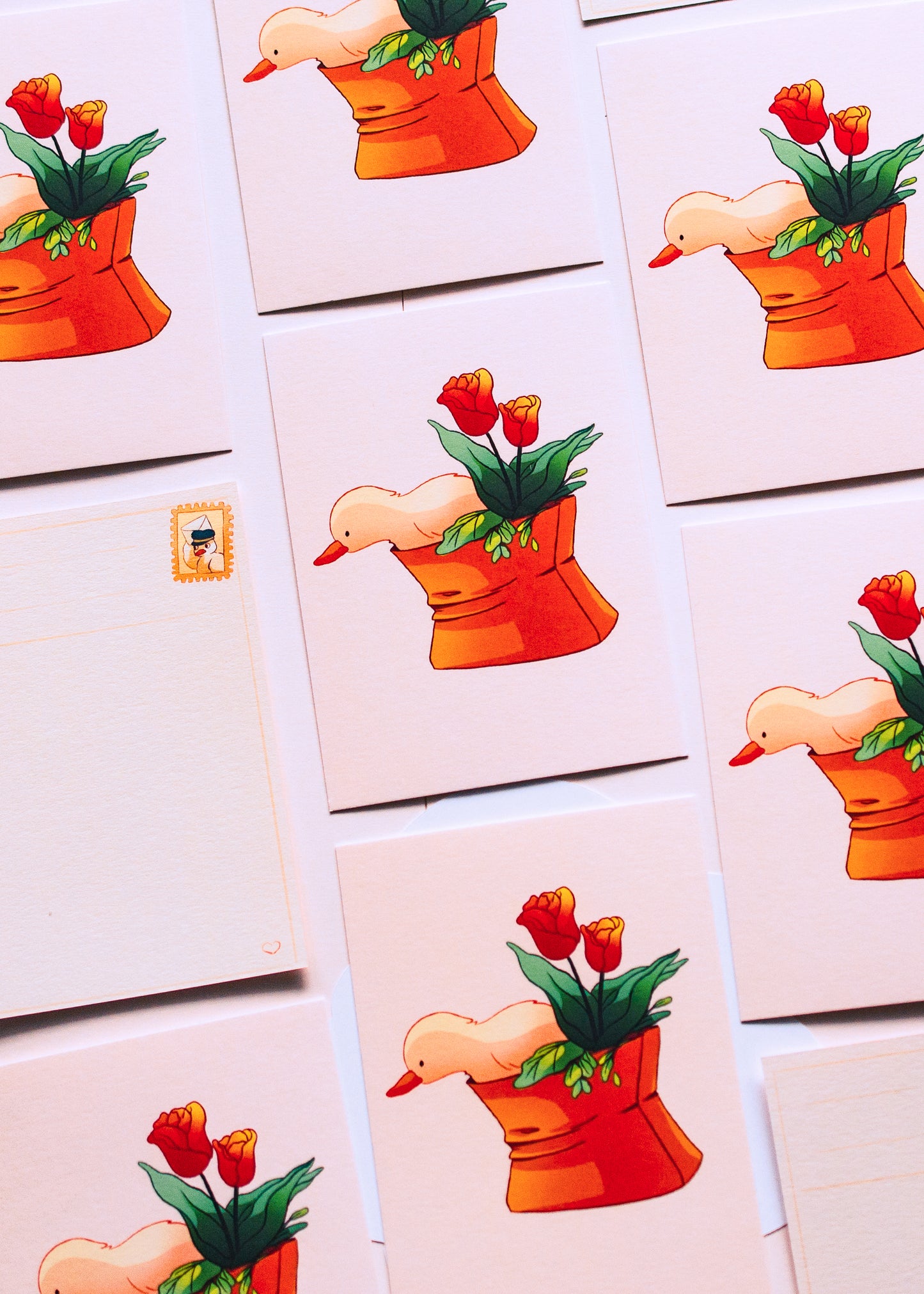 Mini prints - Duck in the bag