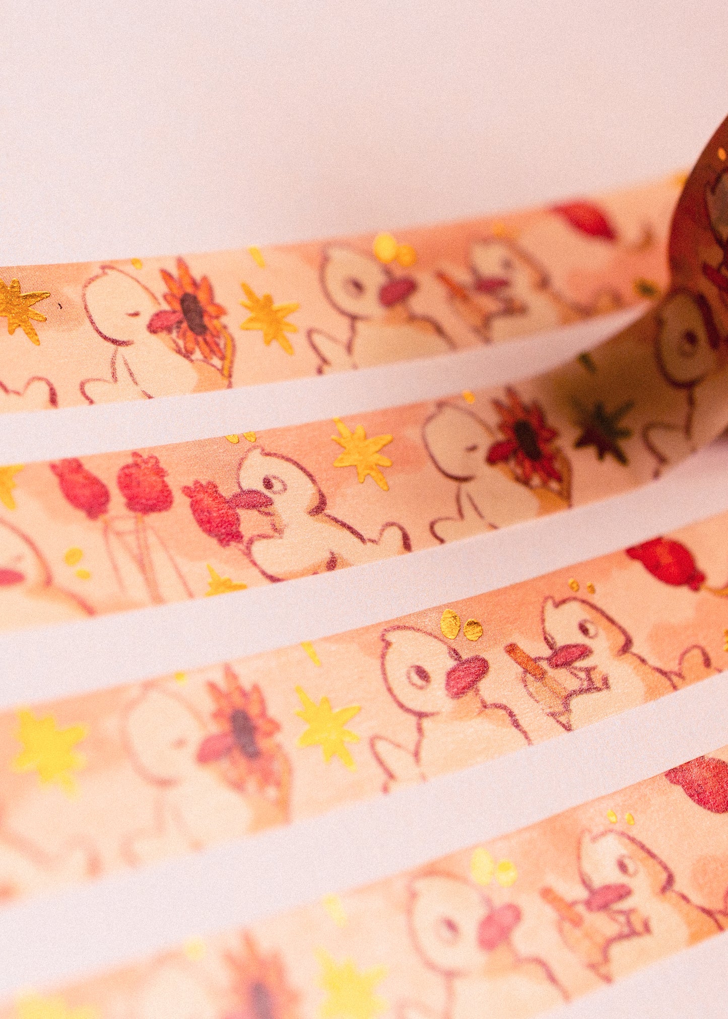 Washi tape - Spring ducks