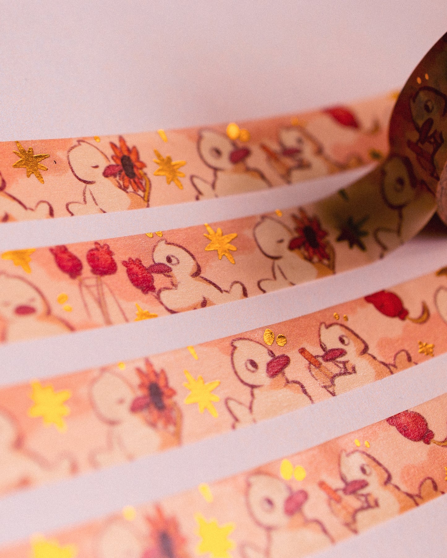 Washi tape - Spring ducks