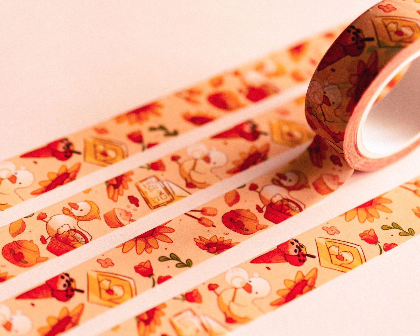 Washi tape - Summer duck