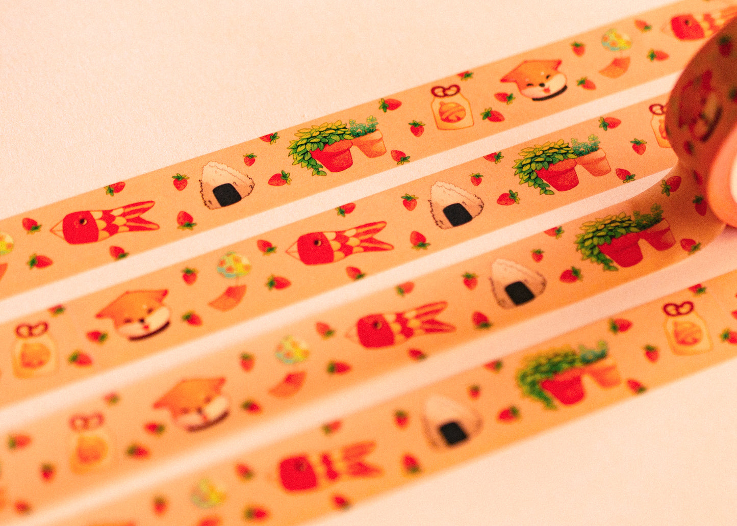 Washi tape - Japanese summer