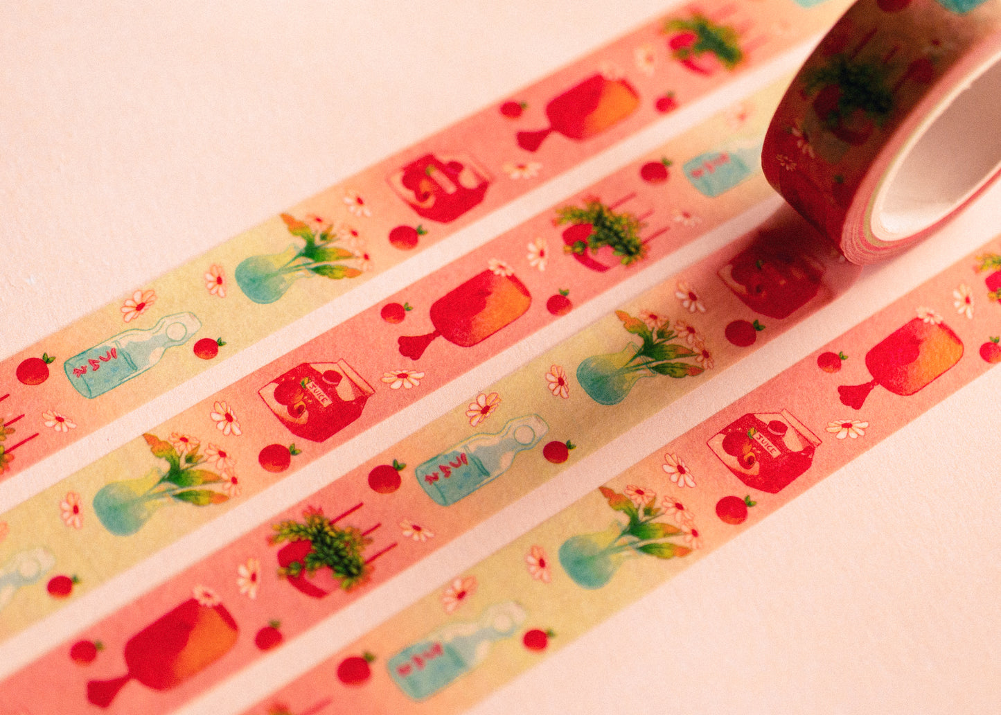 Washi Tape - Summer peaches