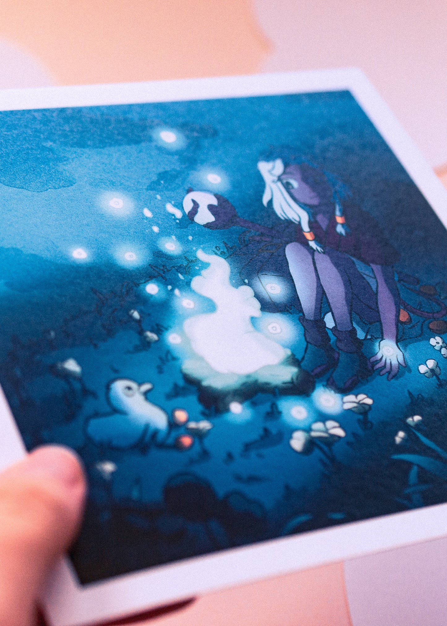 Print - Campfire
