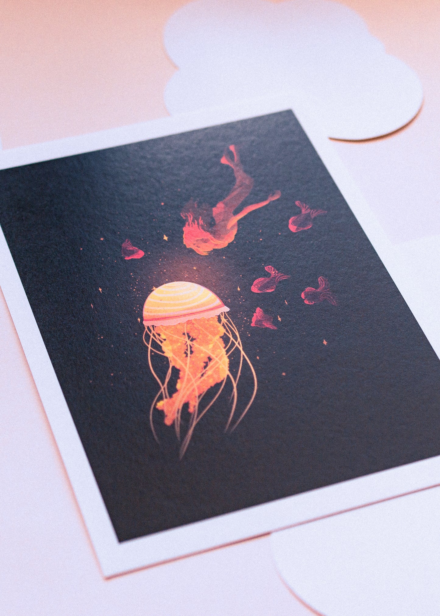 Print - Going to the light