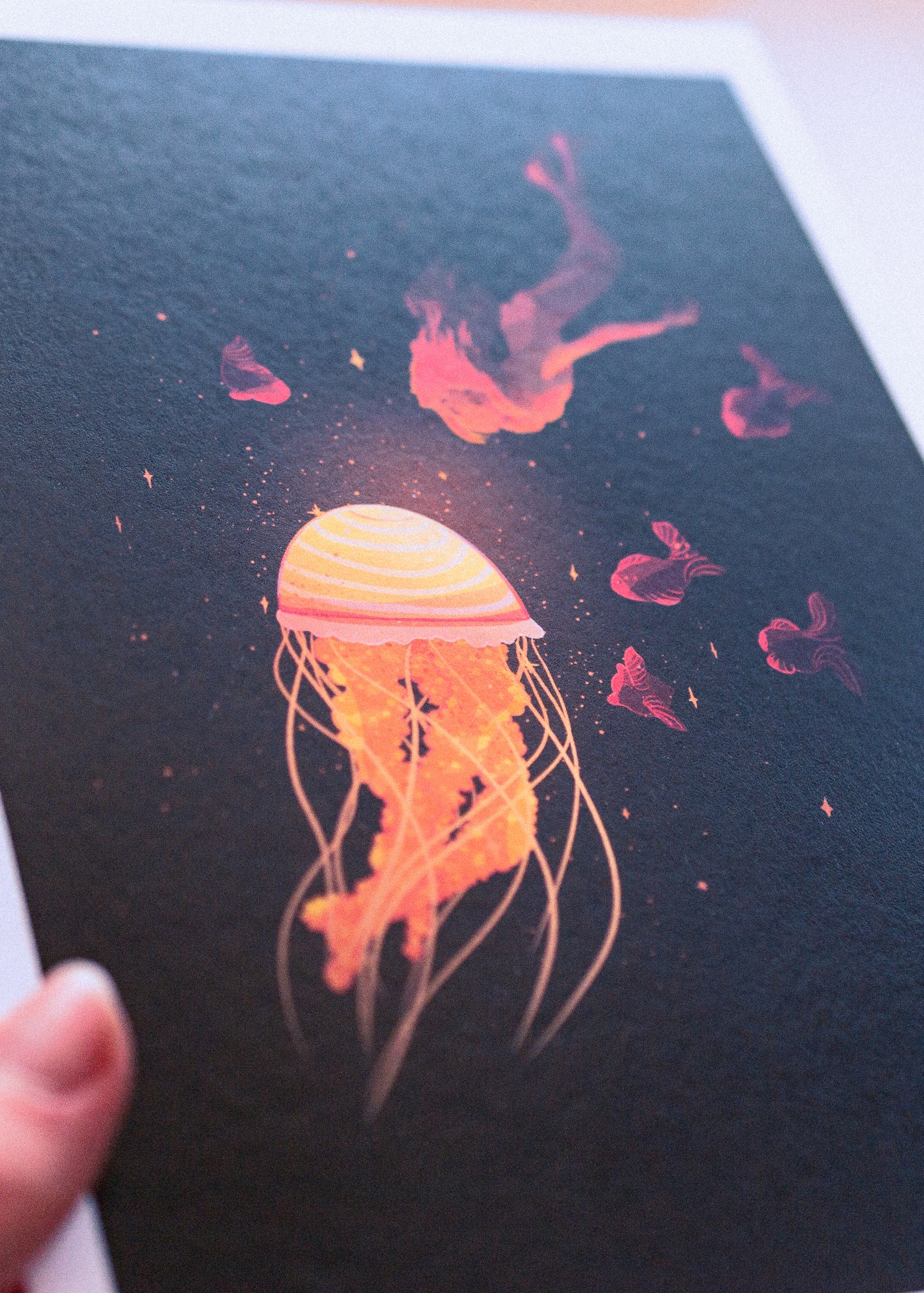 Print - Going to the light