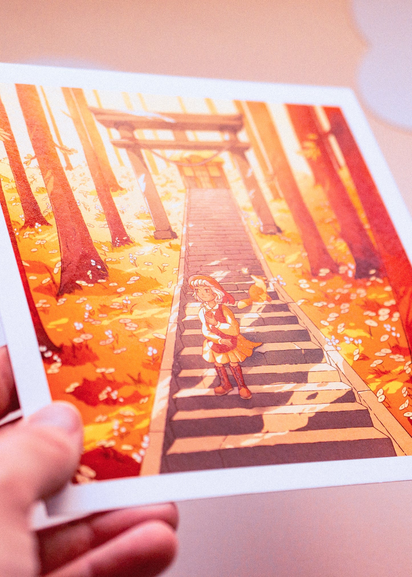 Print - Summer rest