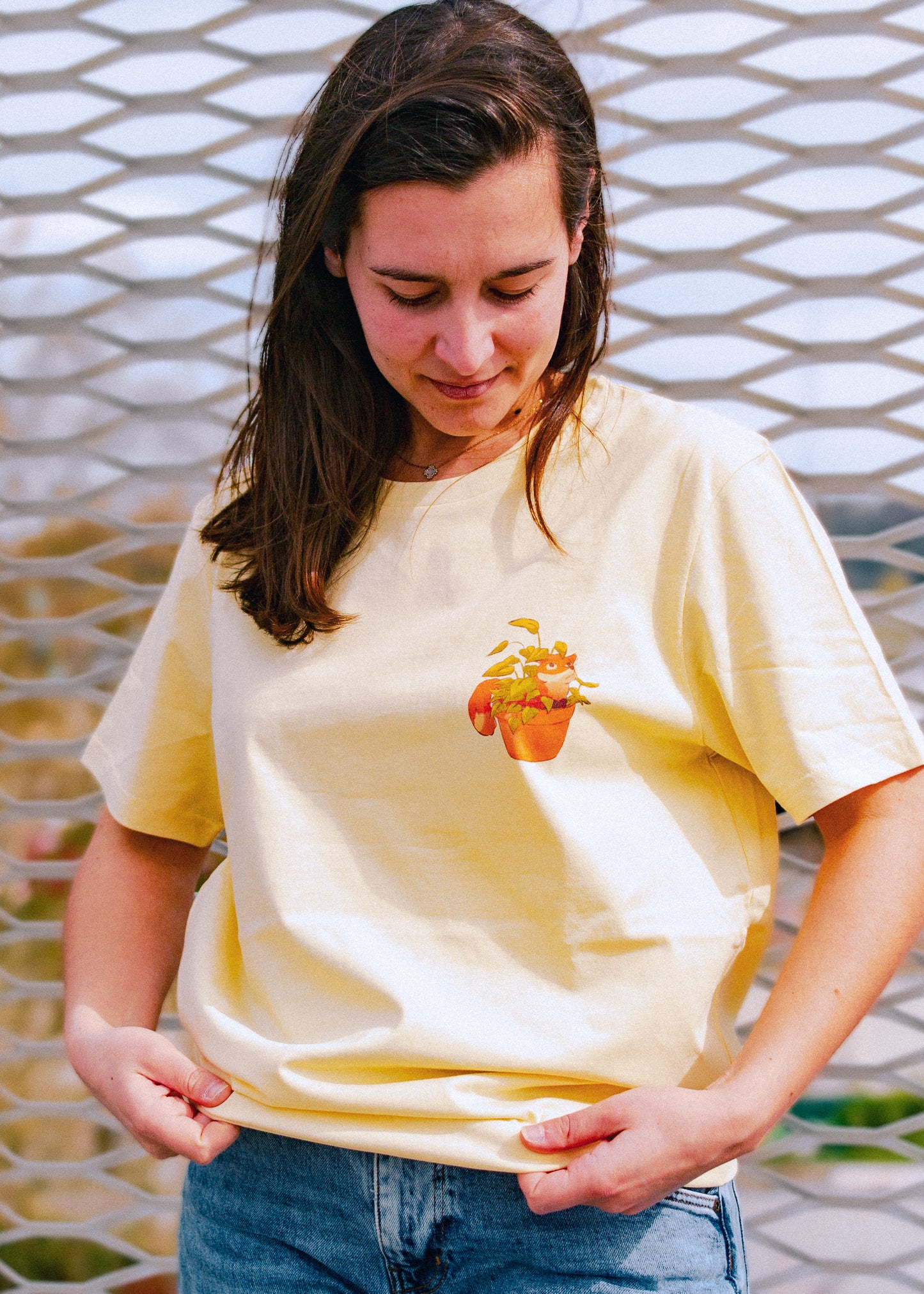 UNISEX T-shirt - Fox in the plants