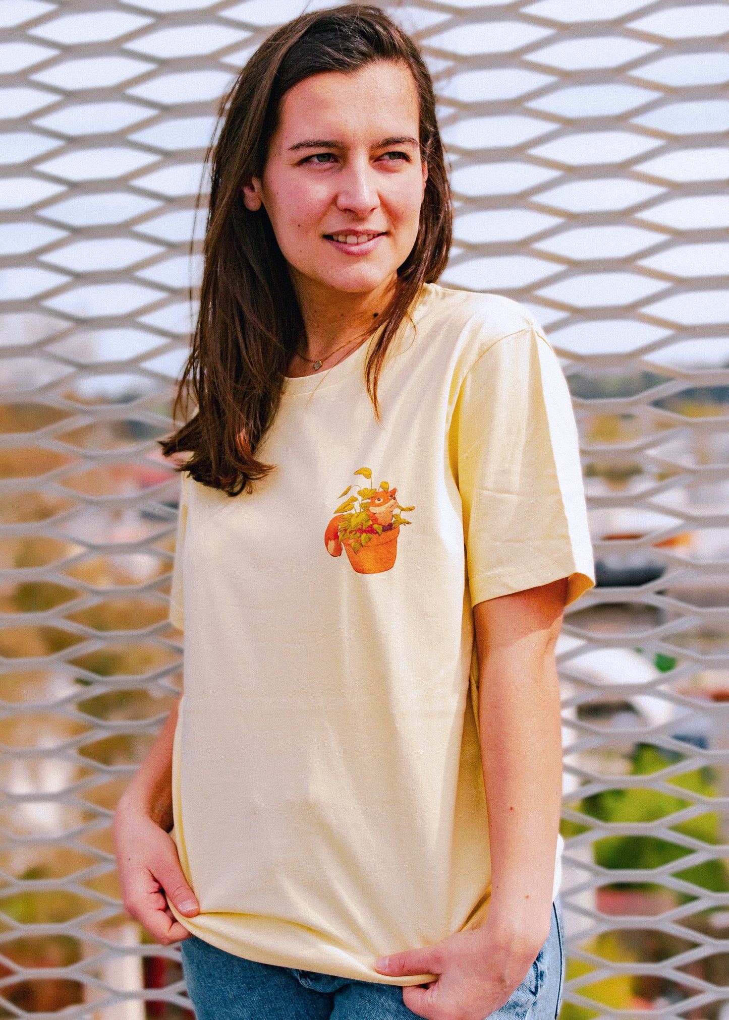 UNISEX T-shirt - Fox in the plants