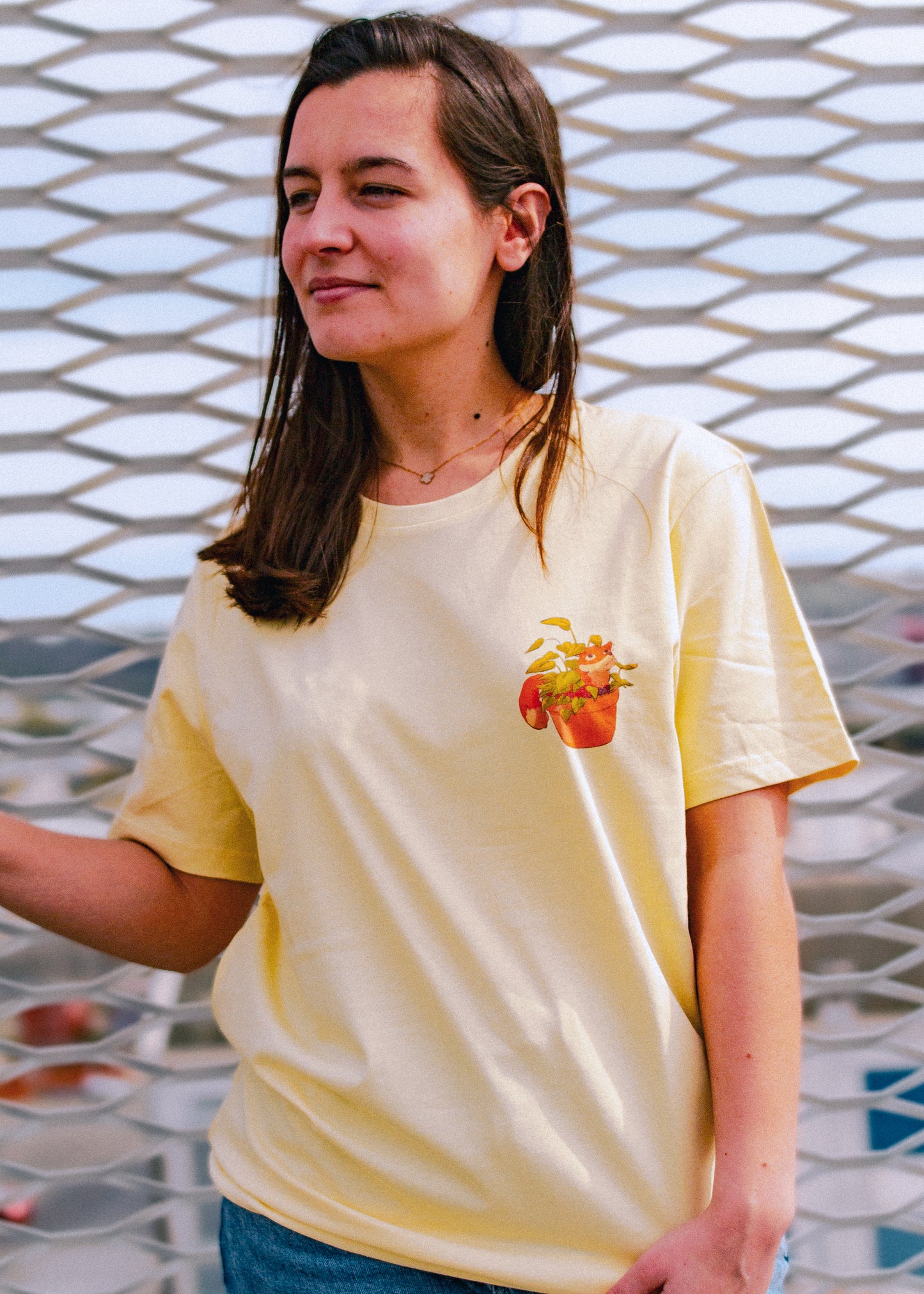 UNISEX T-shirt - Fox in the plants