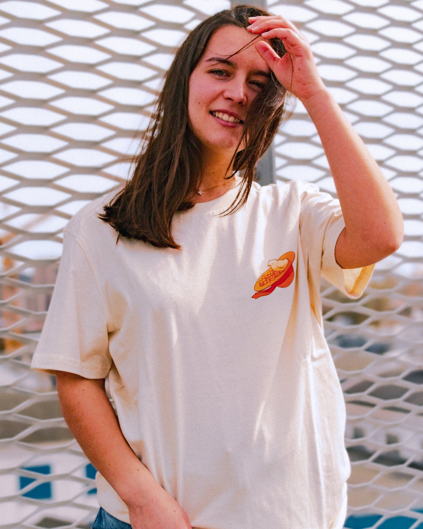 UNISEX t-shirt - Flower cat