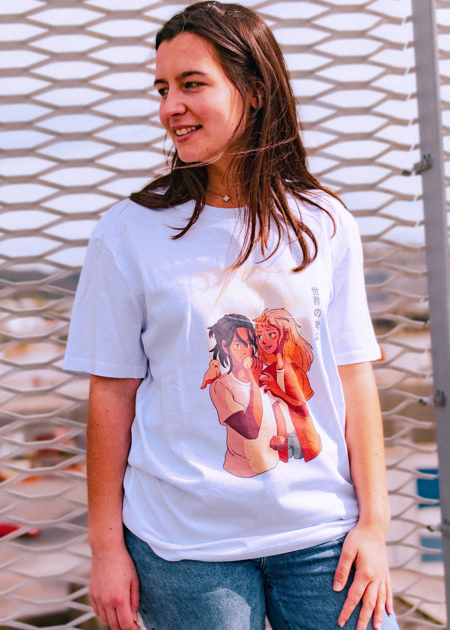 UNISEX T-shirt - Melon pan couple