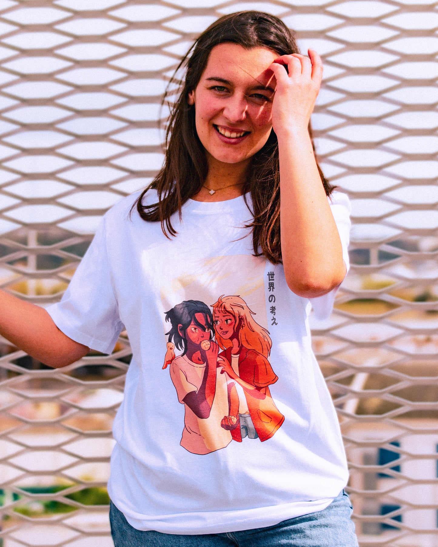 UNISEX T-shirt - Melon pan couple