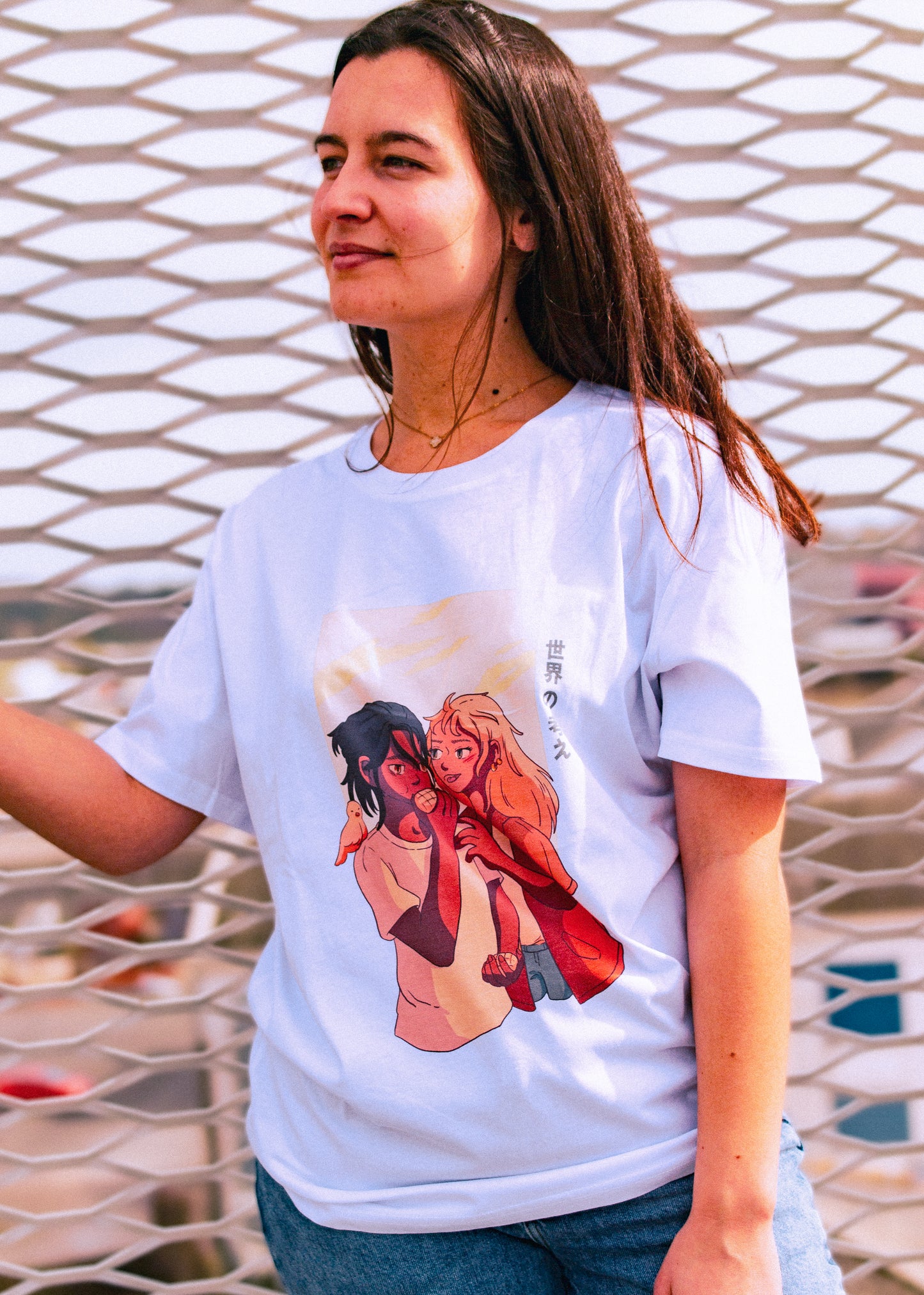 UNISEX T-shirt - Melon pan couple