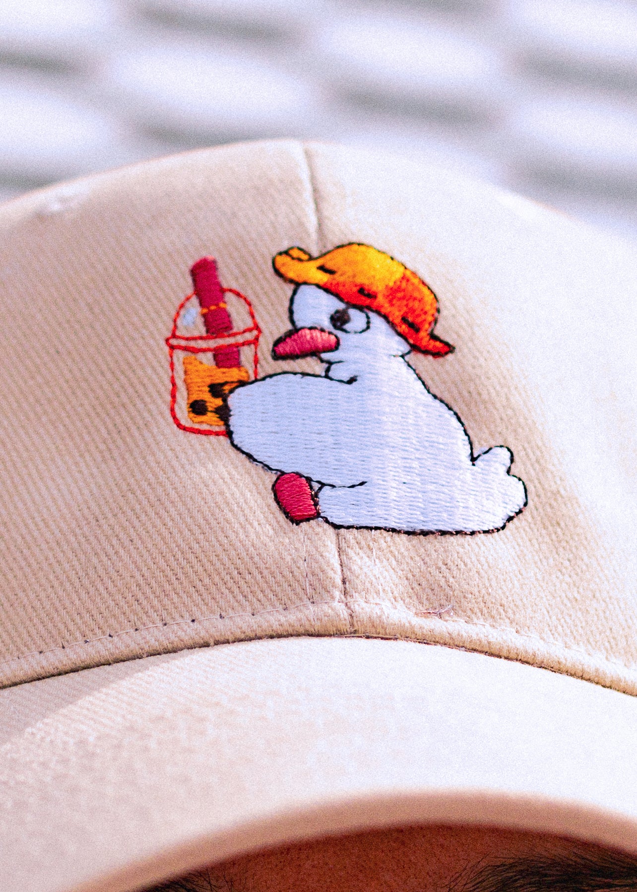 Casquette - Canard bubble tea