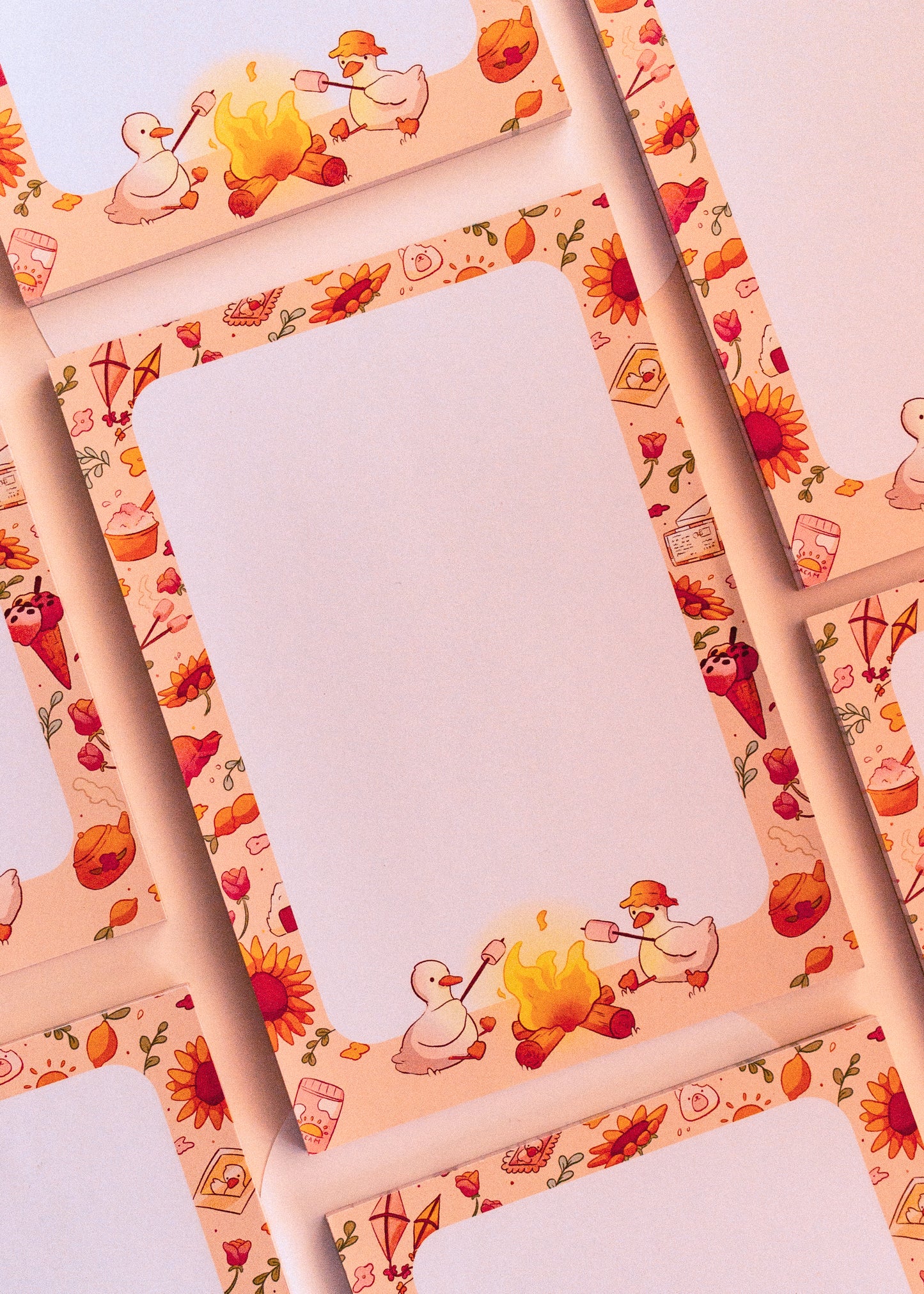 A5 Notepad - Summer ducks